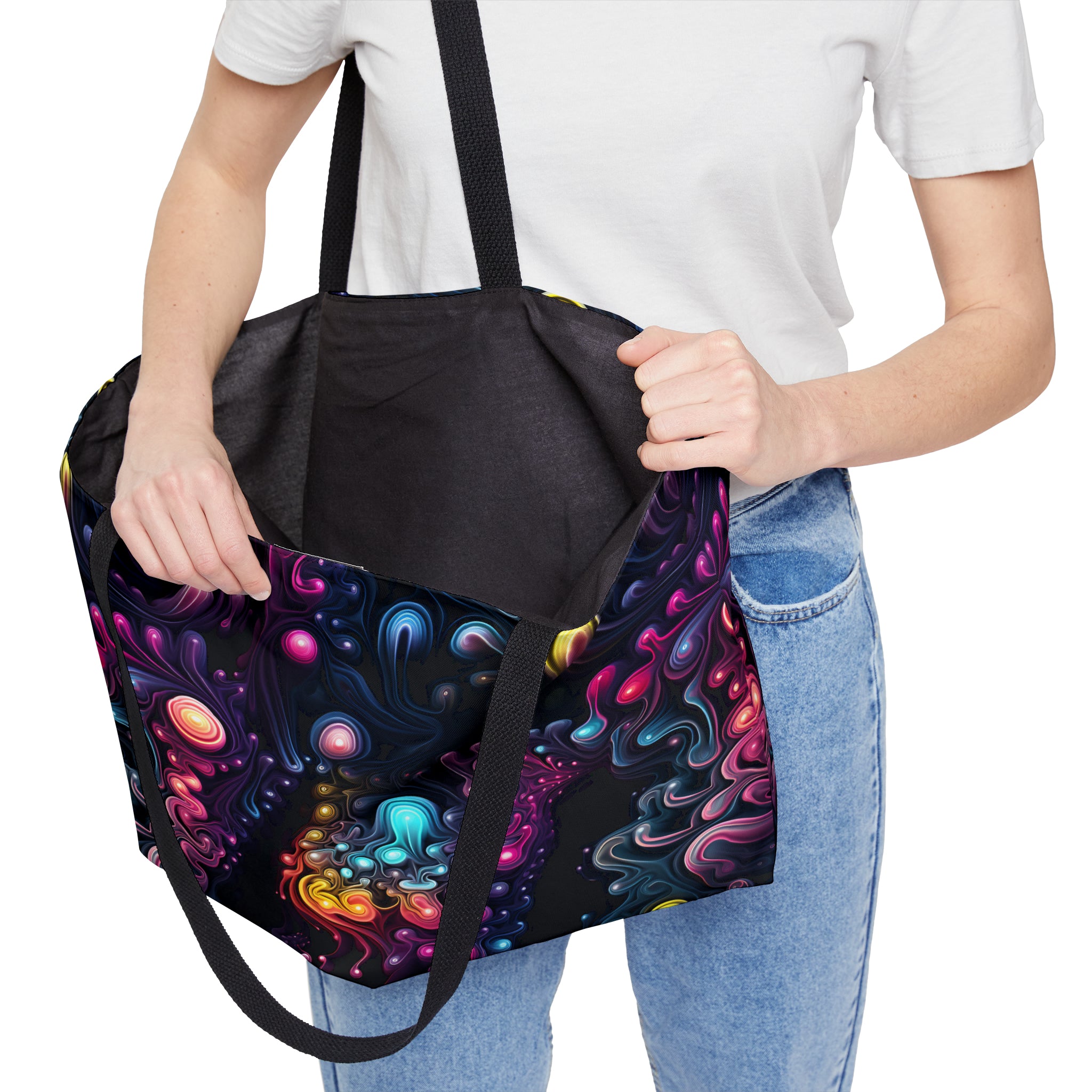 Kaleidoscopic Kinesis Weekender Tote Bag