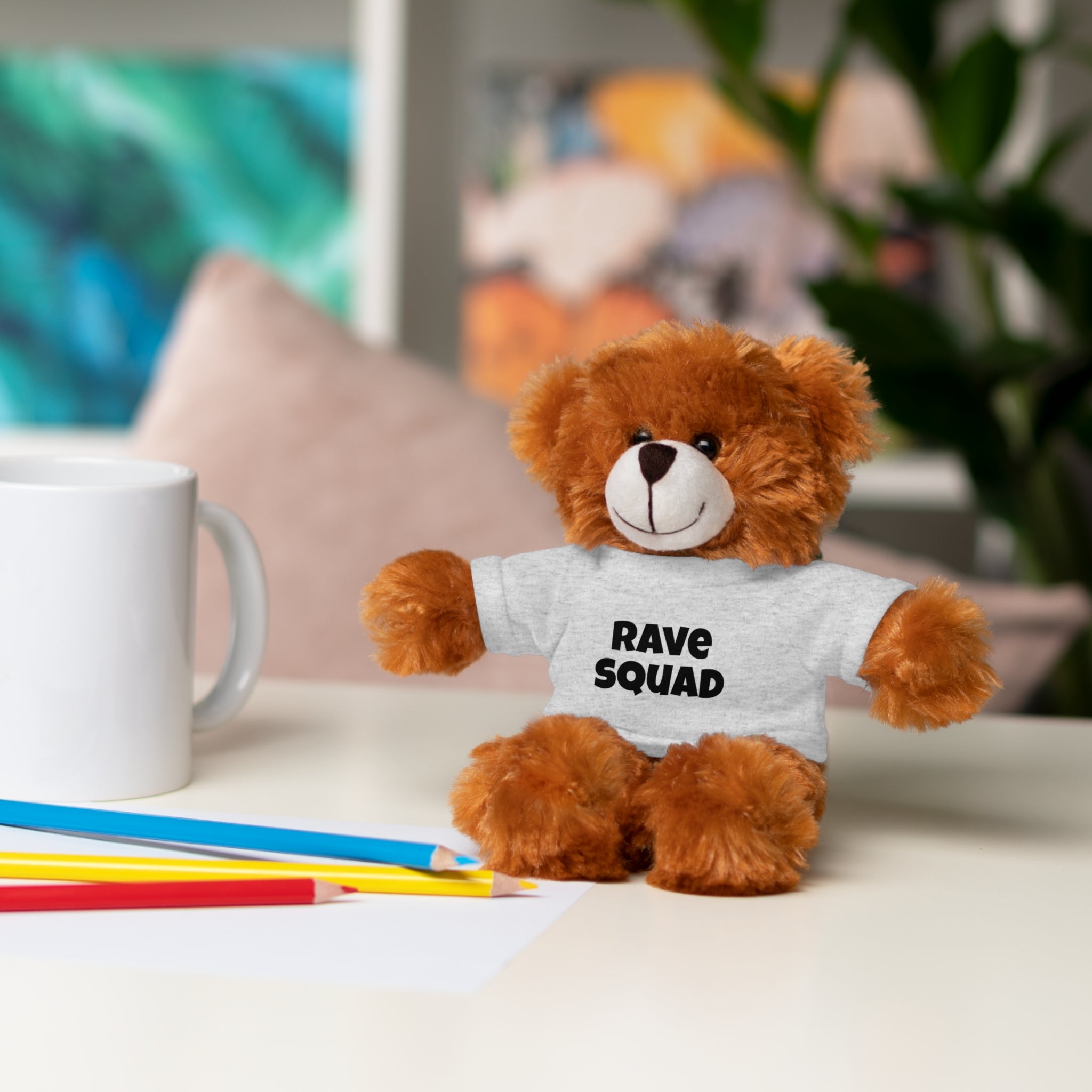 Rave Squad Stuffed Animal with Tee