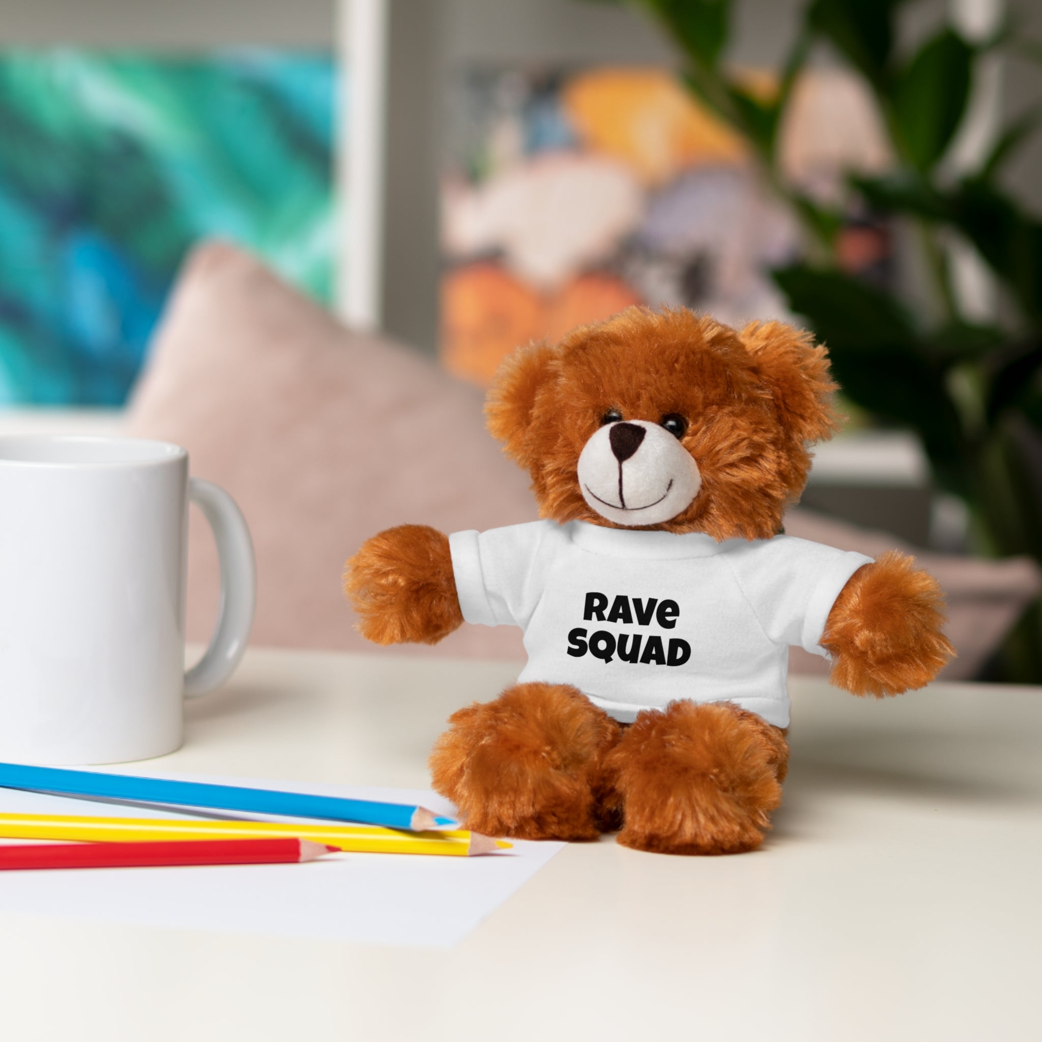 Rave Squad Stuffed Animal with Tee