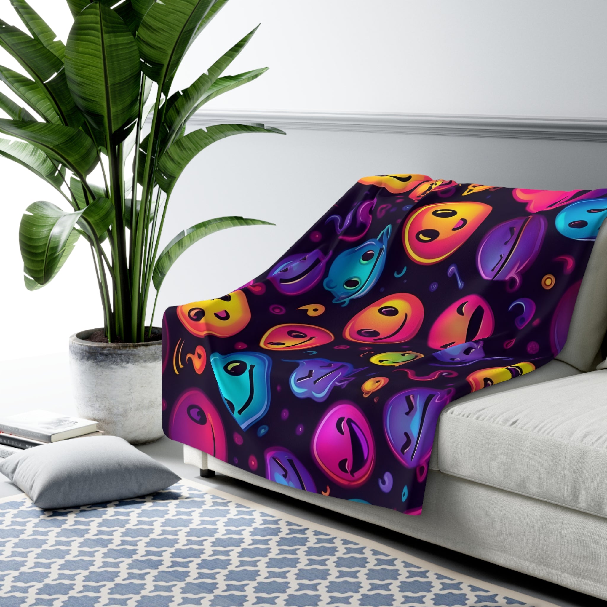 Jovial Jump Fleece Blanket