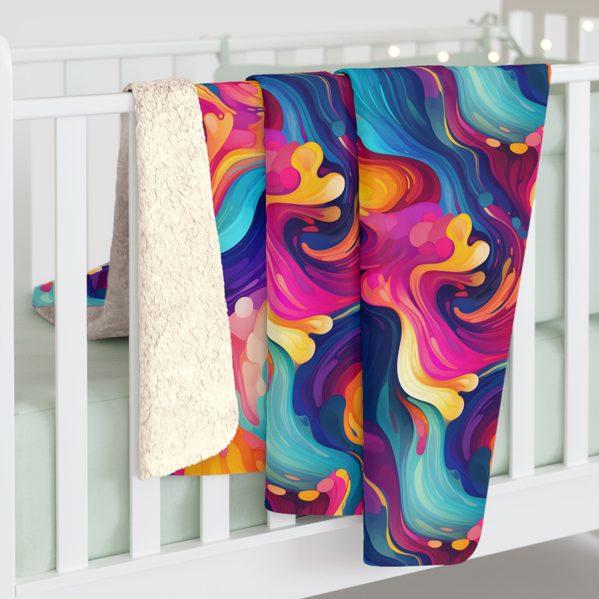 Enchanted Psyche Fleece Blanket