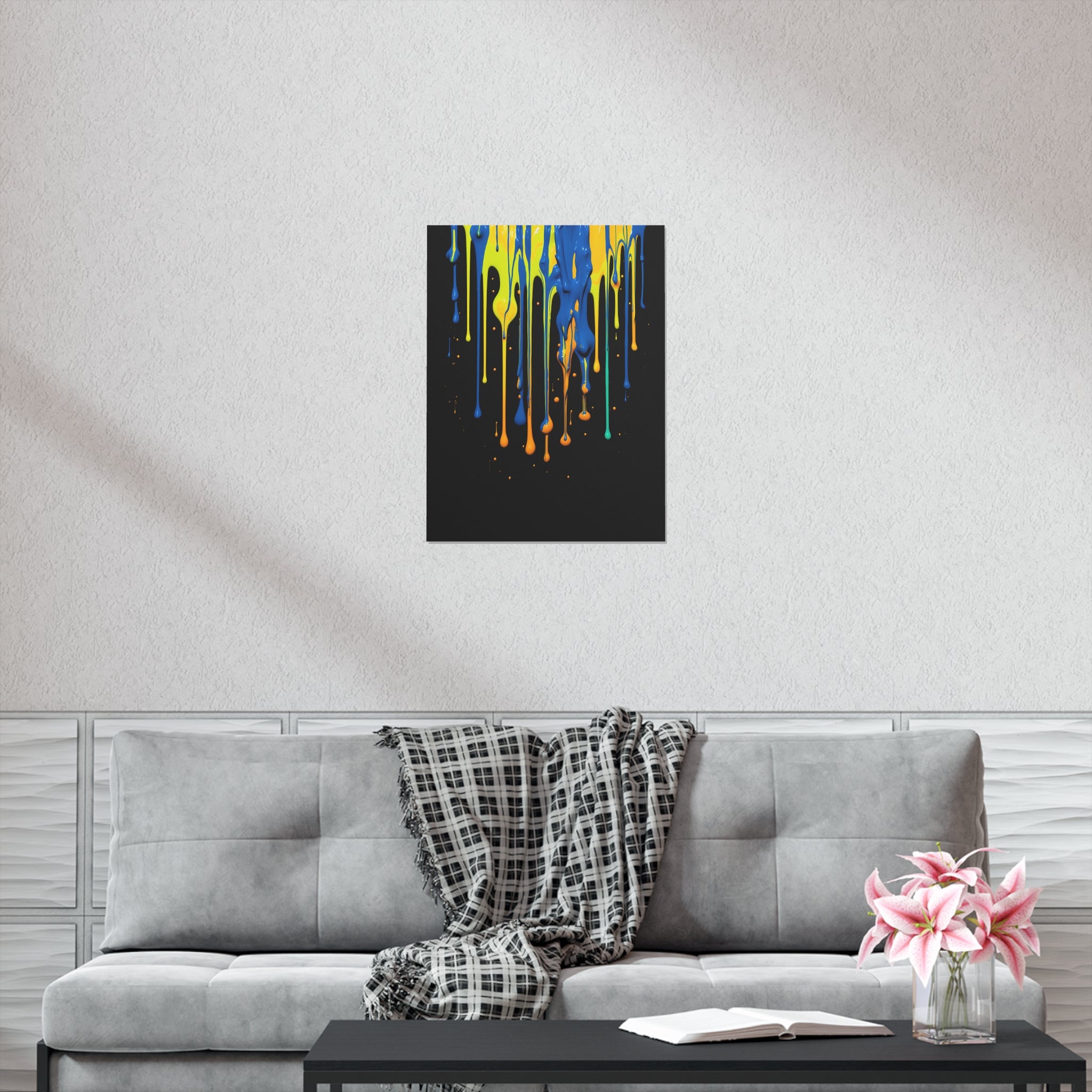 Mesmerizing Meltdown Premium Matte Poster