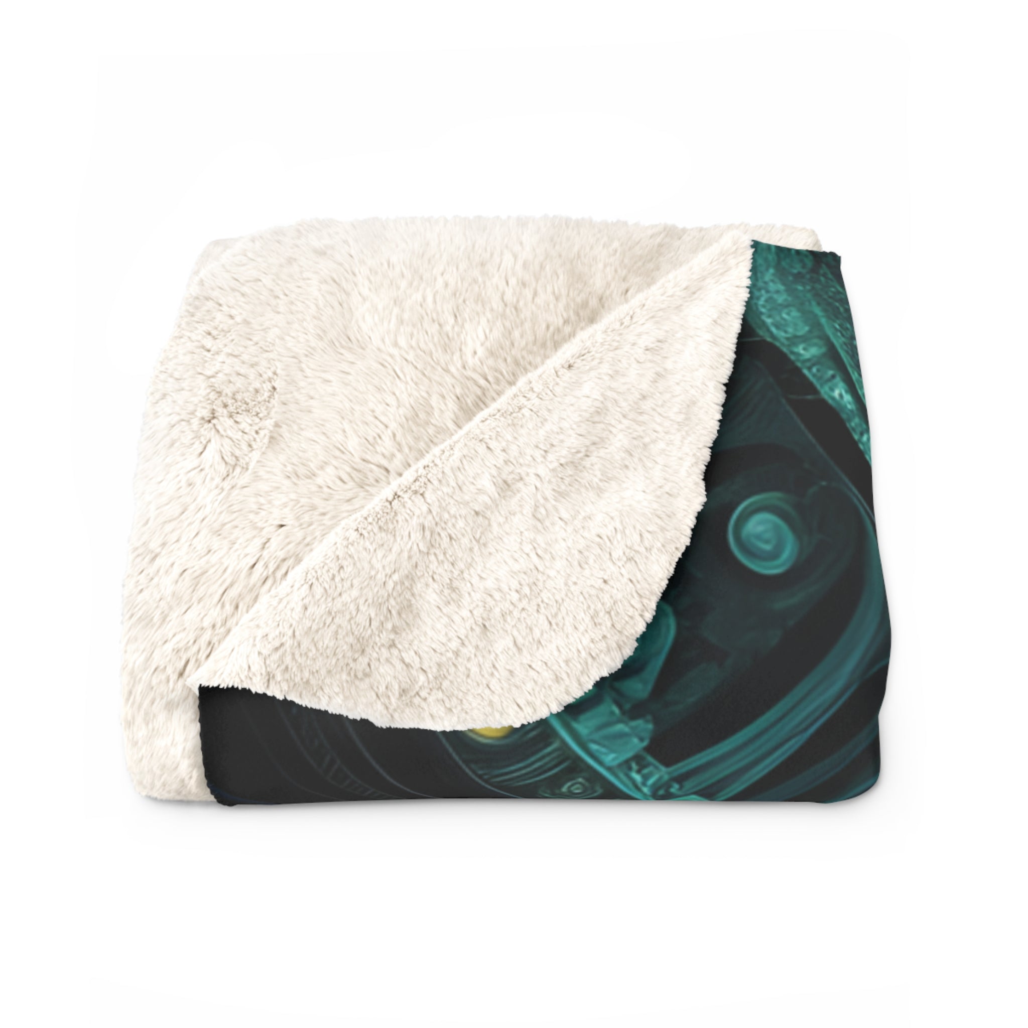 Geometric Enchantment Fleece Blanket