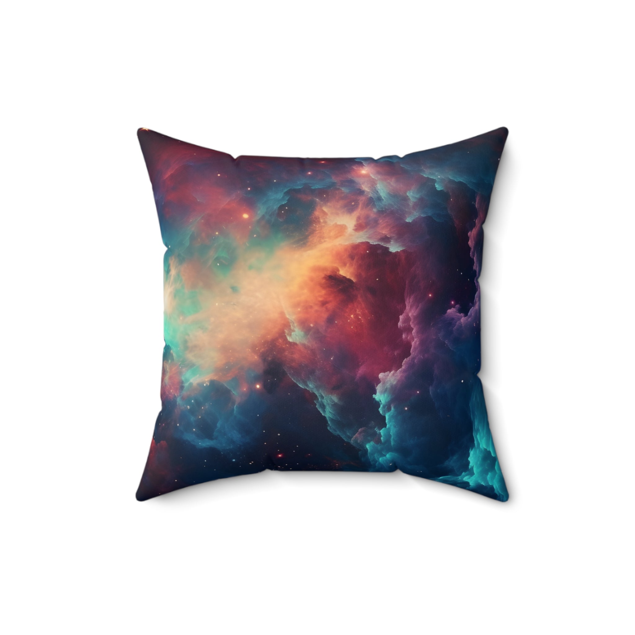 Supernova Stomper Square Pillow