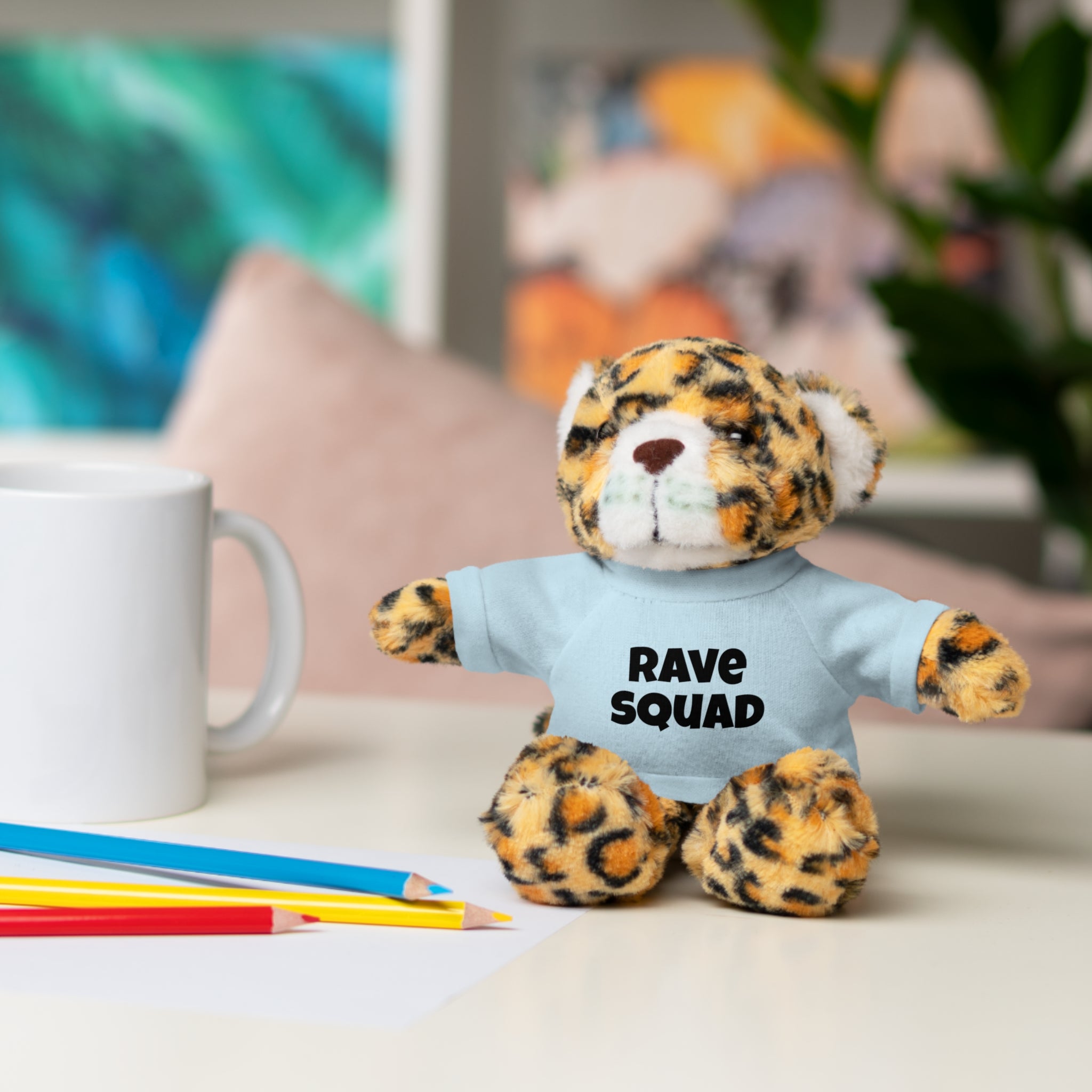 Rave Squad Stuffed Animal with Tee