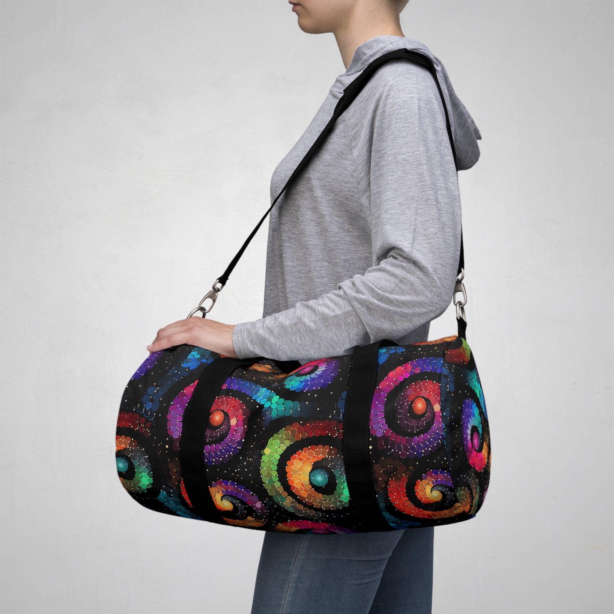 Swirling Serenade Duffel Bag