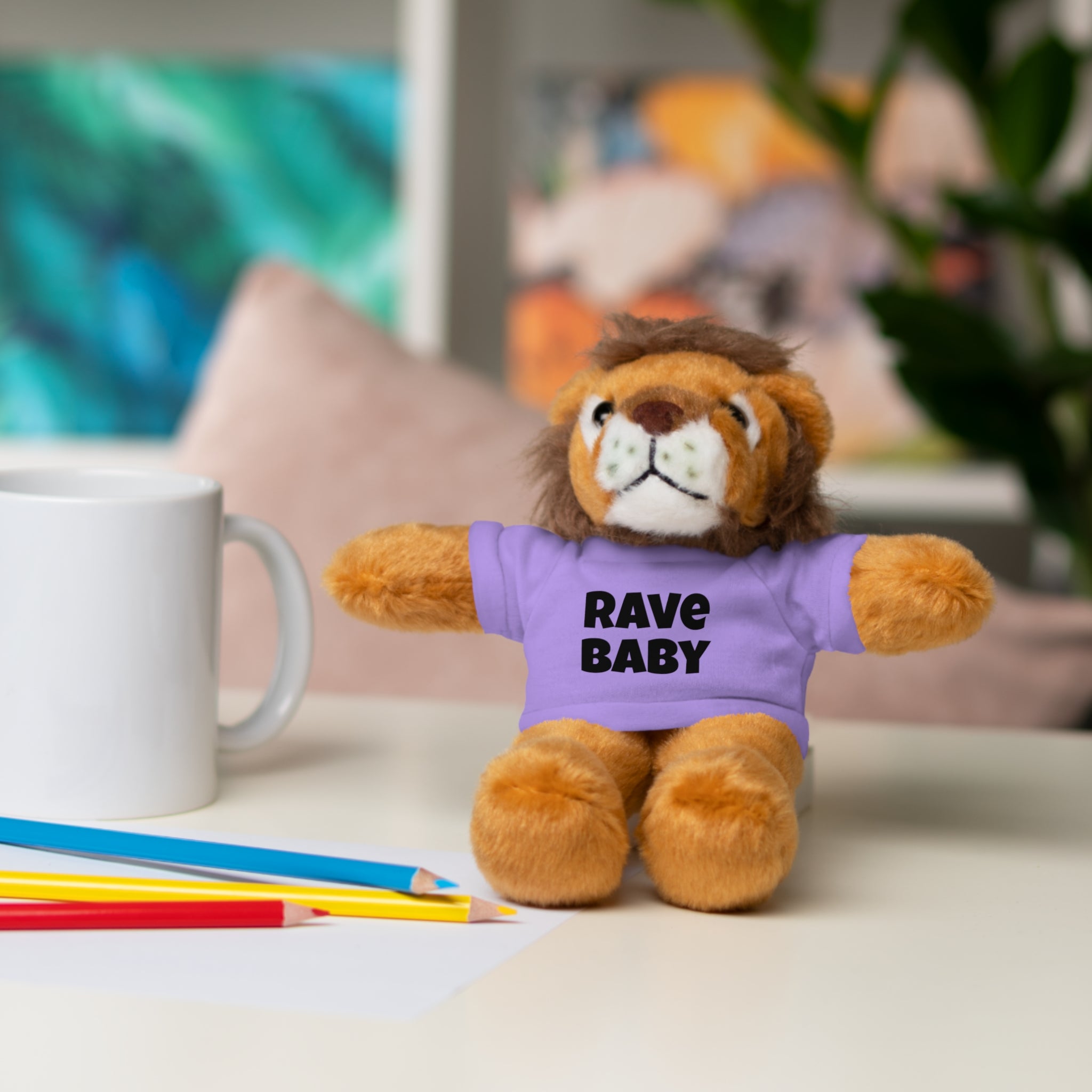 Rave Baby Stuffed Animal with Tee