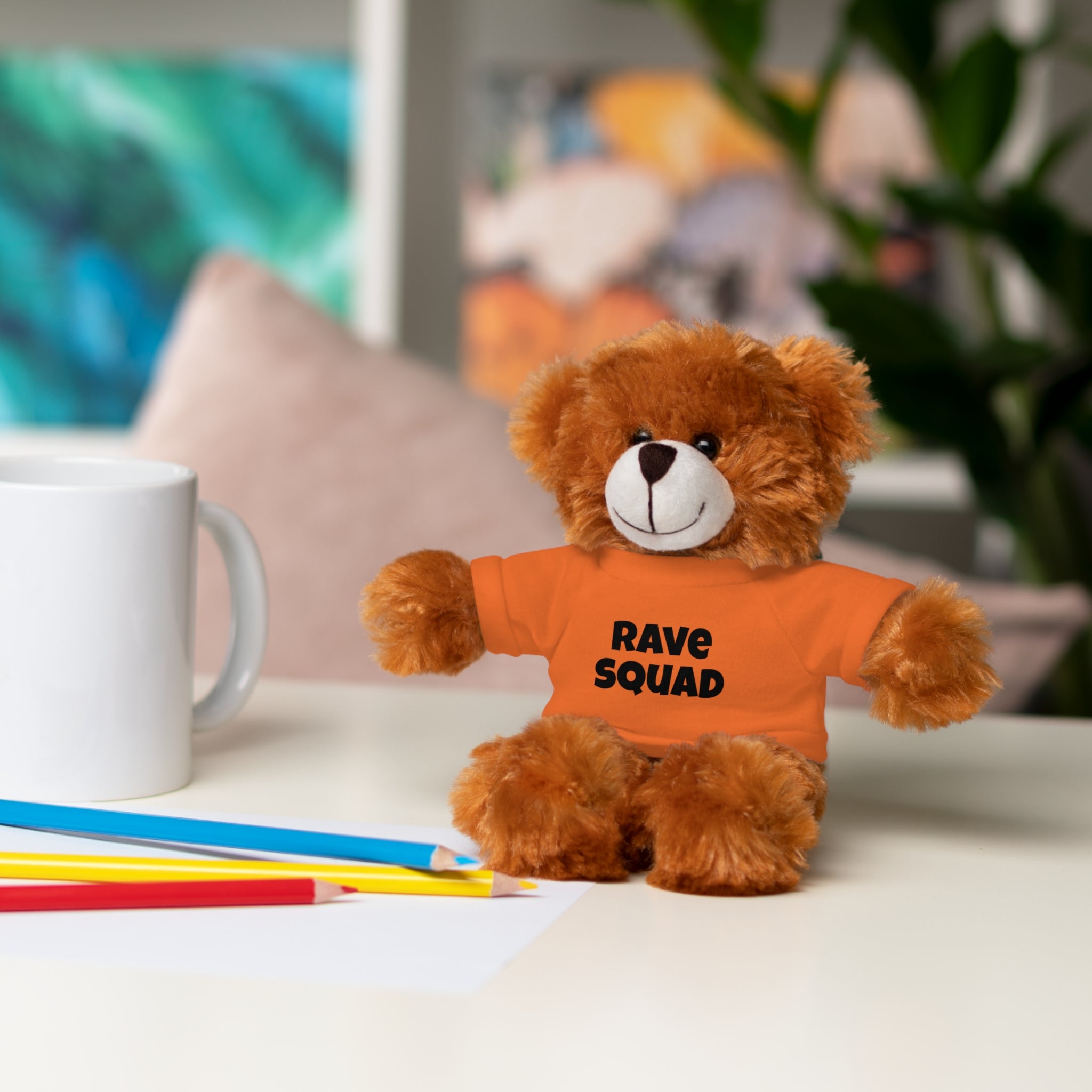 Rave Squad Stuffed Animal with Tee