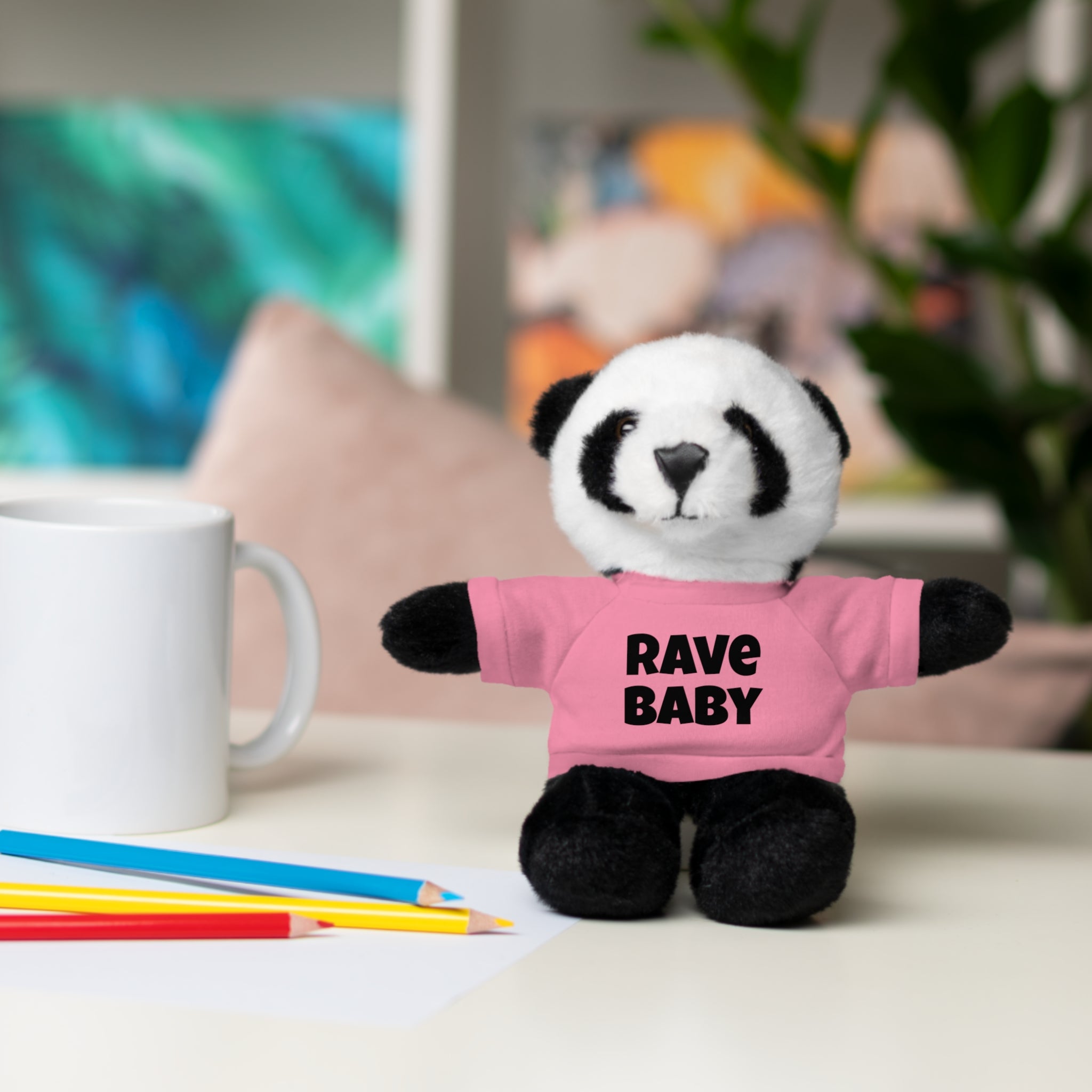 Rave Baby Stuffed Animal with Tee