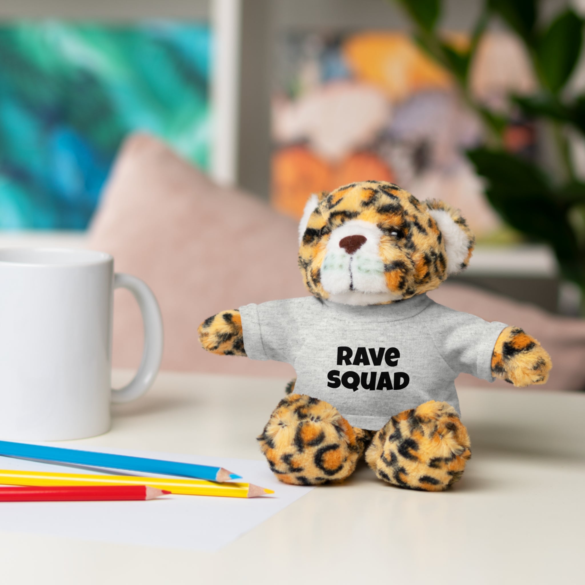 Rave Squad Stuffed Animal with Tee