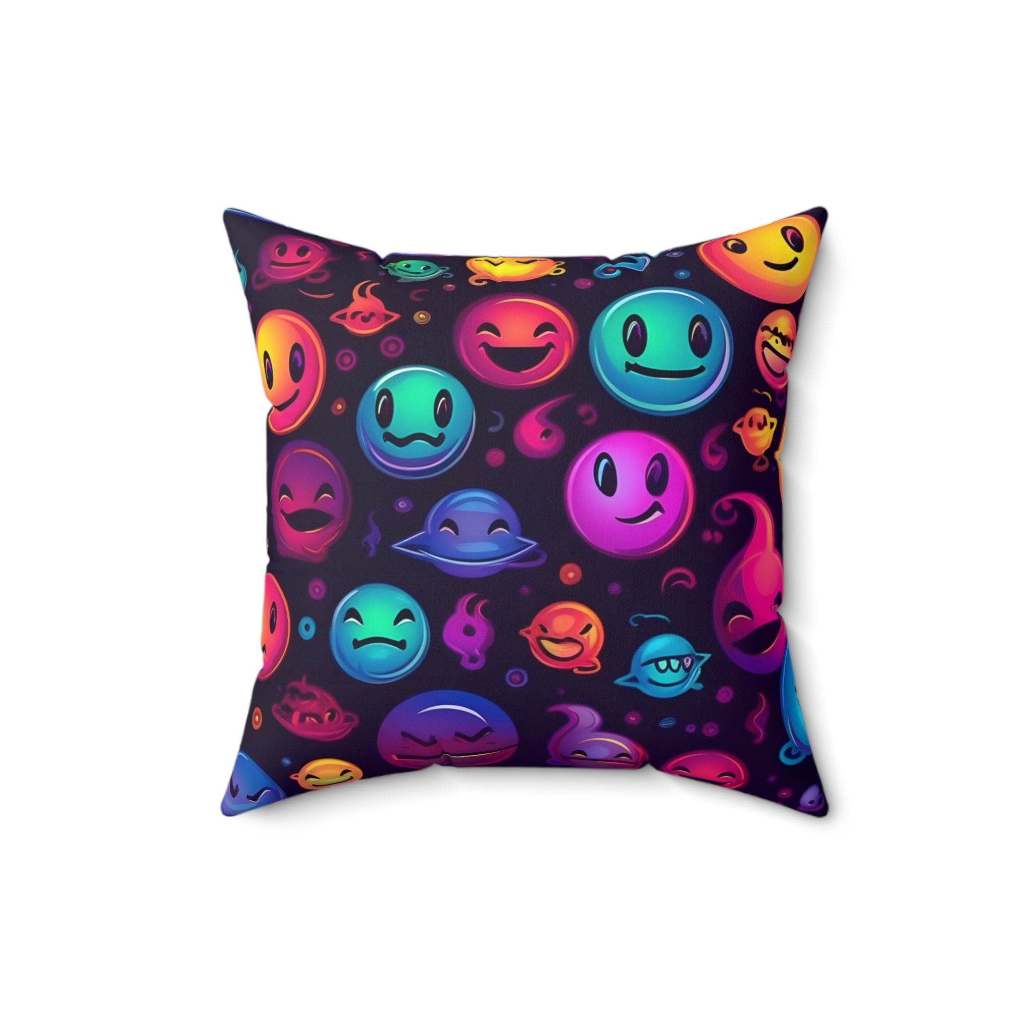 Jovial Jump Square Pillow