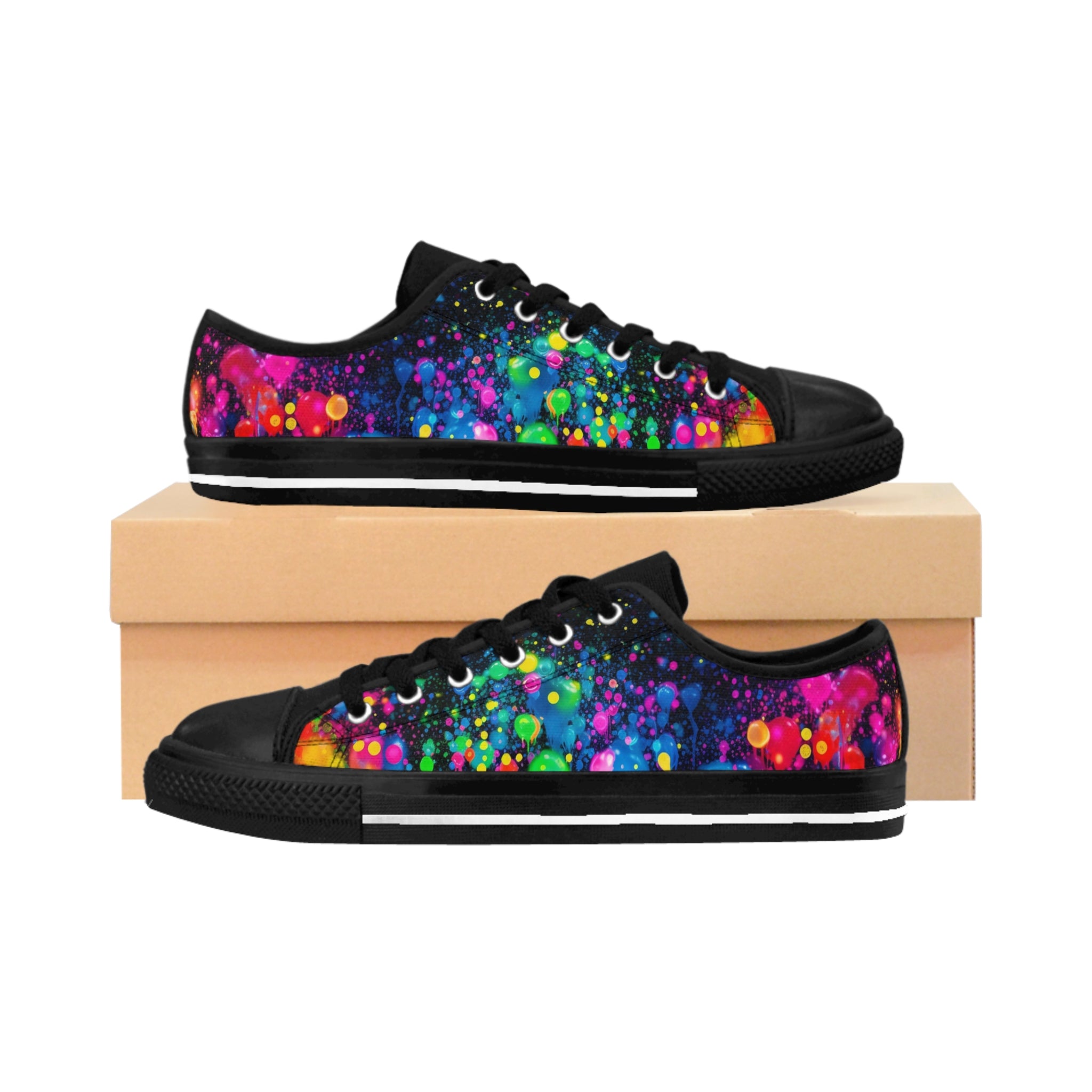 Women's Neon Burst Low Top Shoes