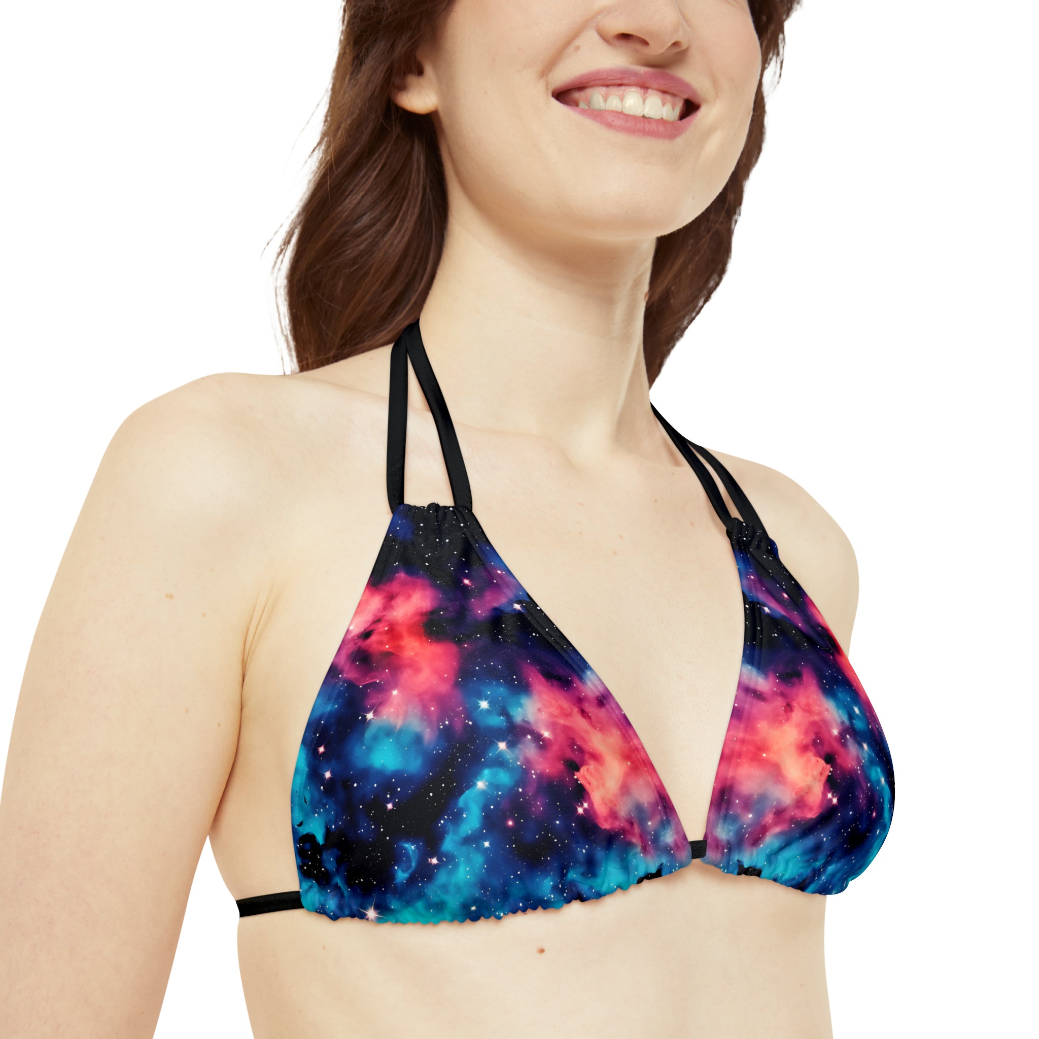 Spiral Galaxy Strap Bikini Set