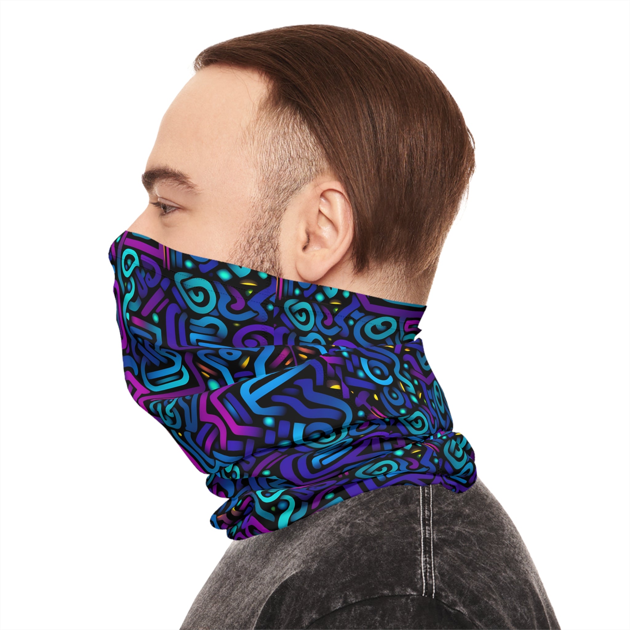 Divine Dodecahedron Bandana Rave Mask