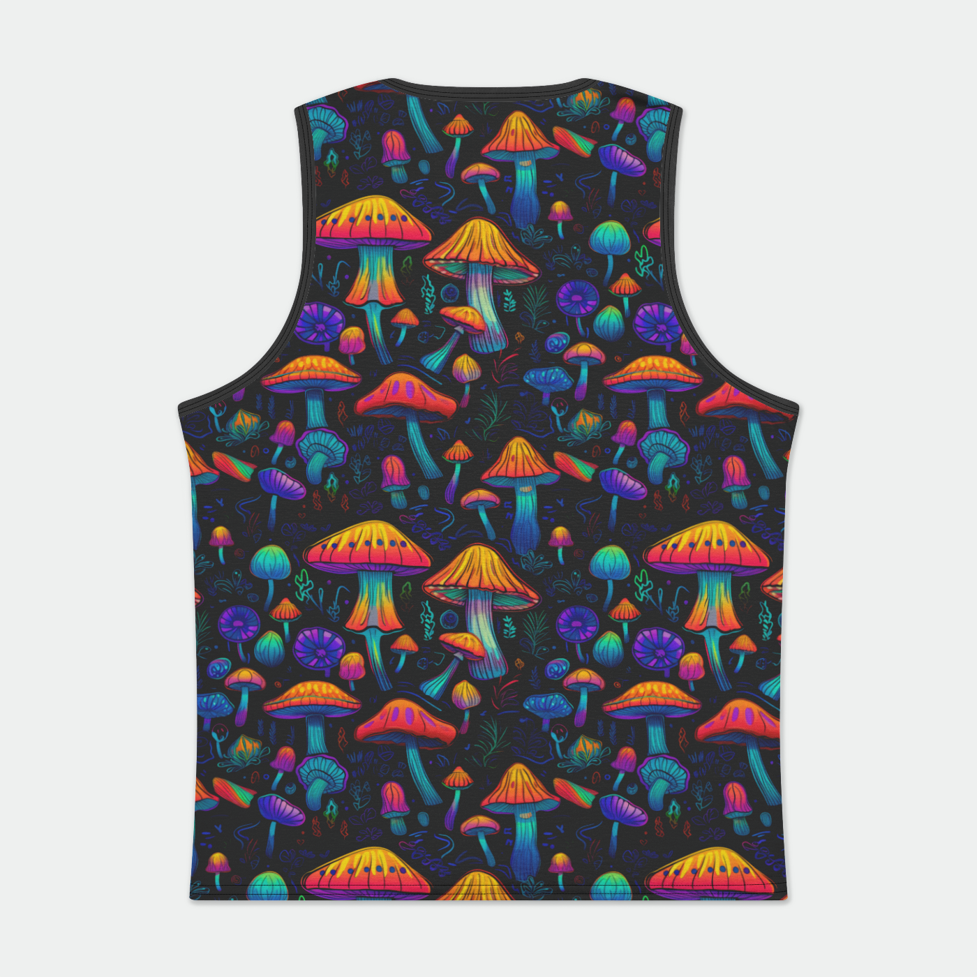 Neon Nostalgia Fungi Men's Tank