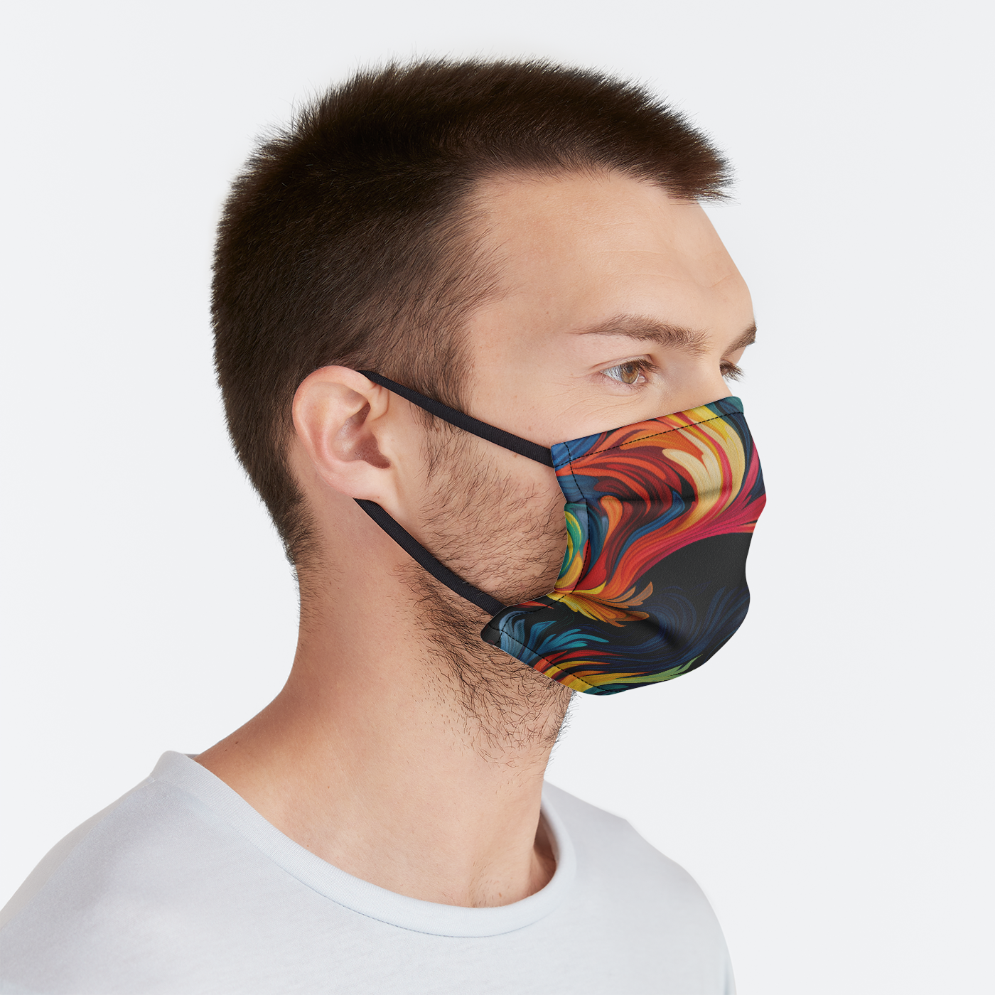 Technicolor Tranquility Face Mask