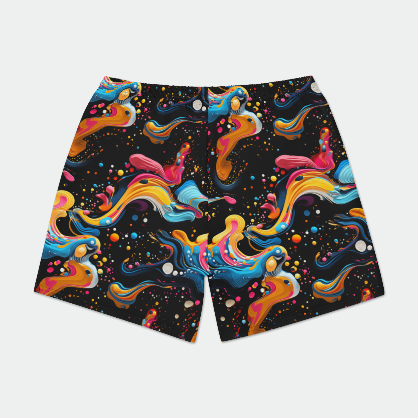 Trippy Tidal Wave Men's Swim Shorts