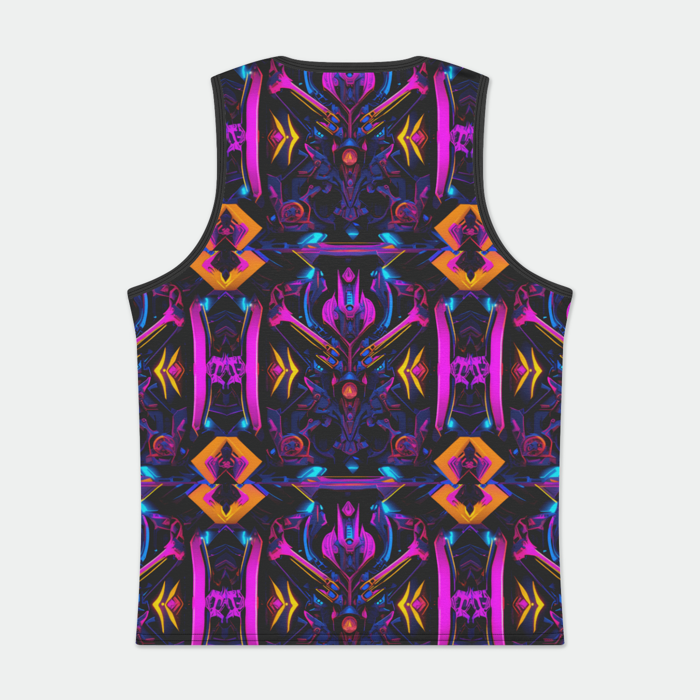 Neon Polygon Men's Tank