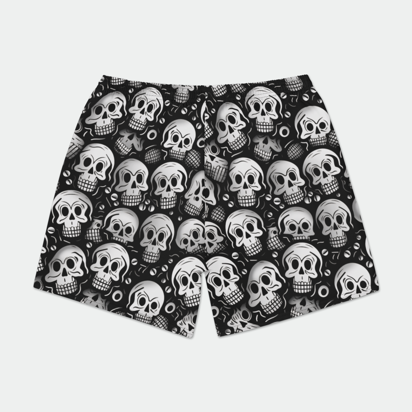 Cyber Skull Invasion Men's Swim Shorts