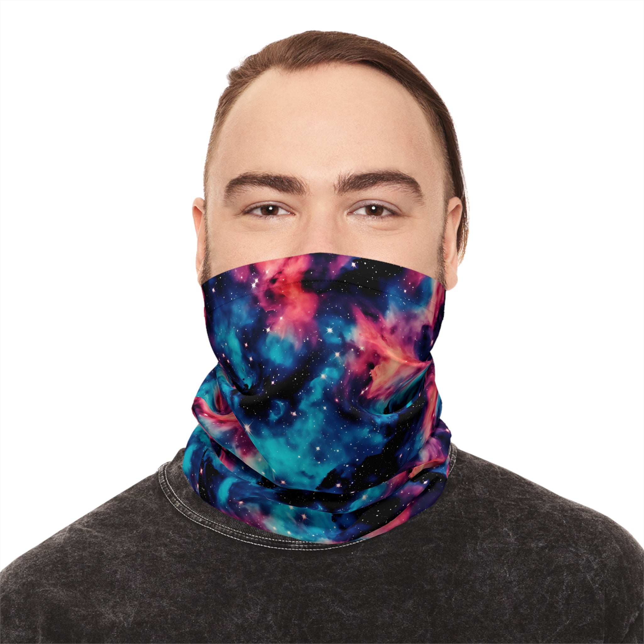 Spiral Galaxy Bandana Rave Mask