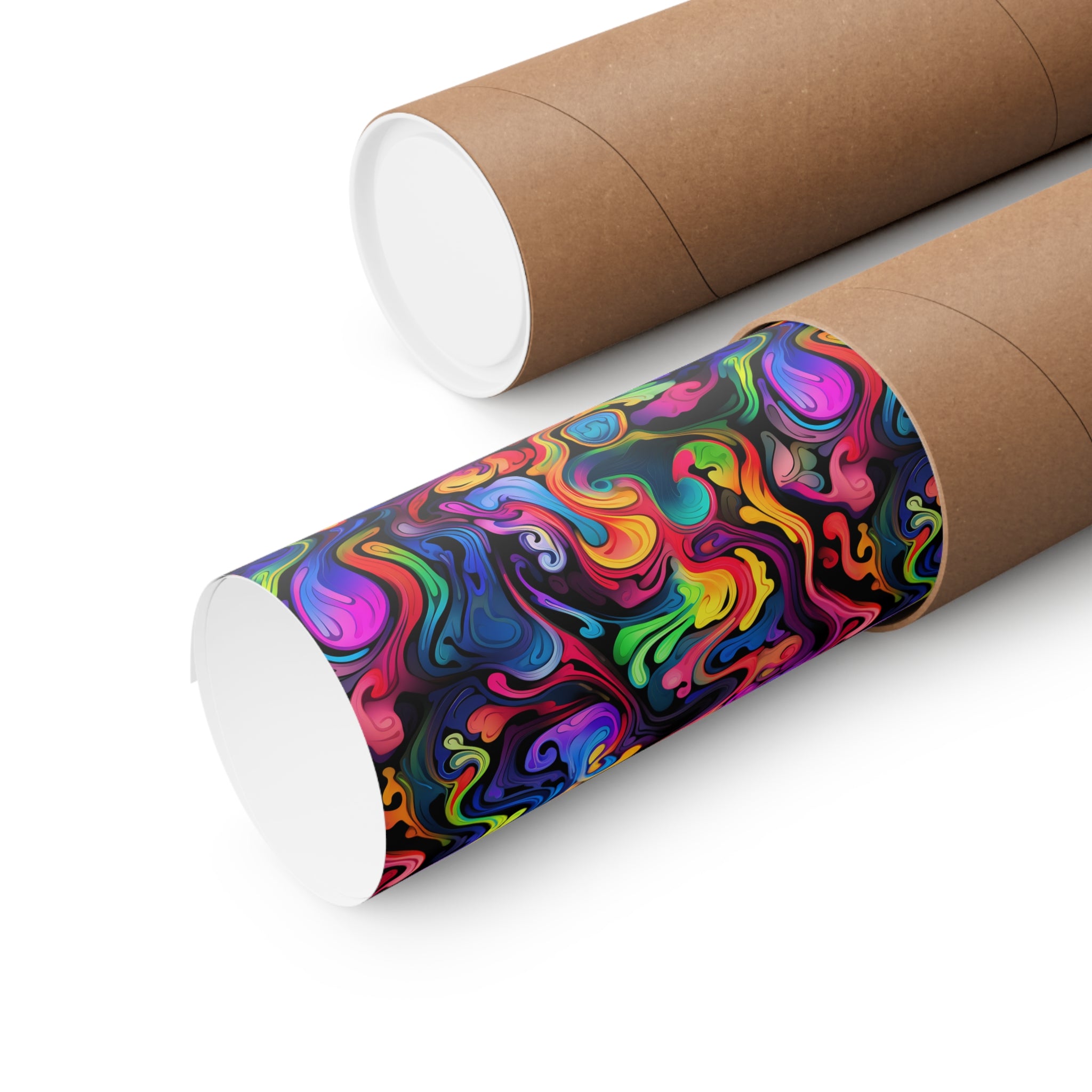 Psychedelic Whirlwind Premium Matte Poster