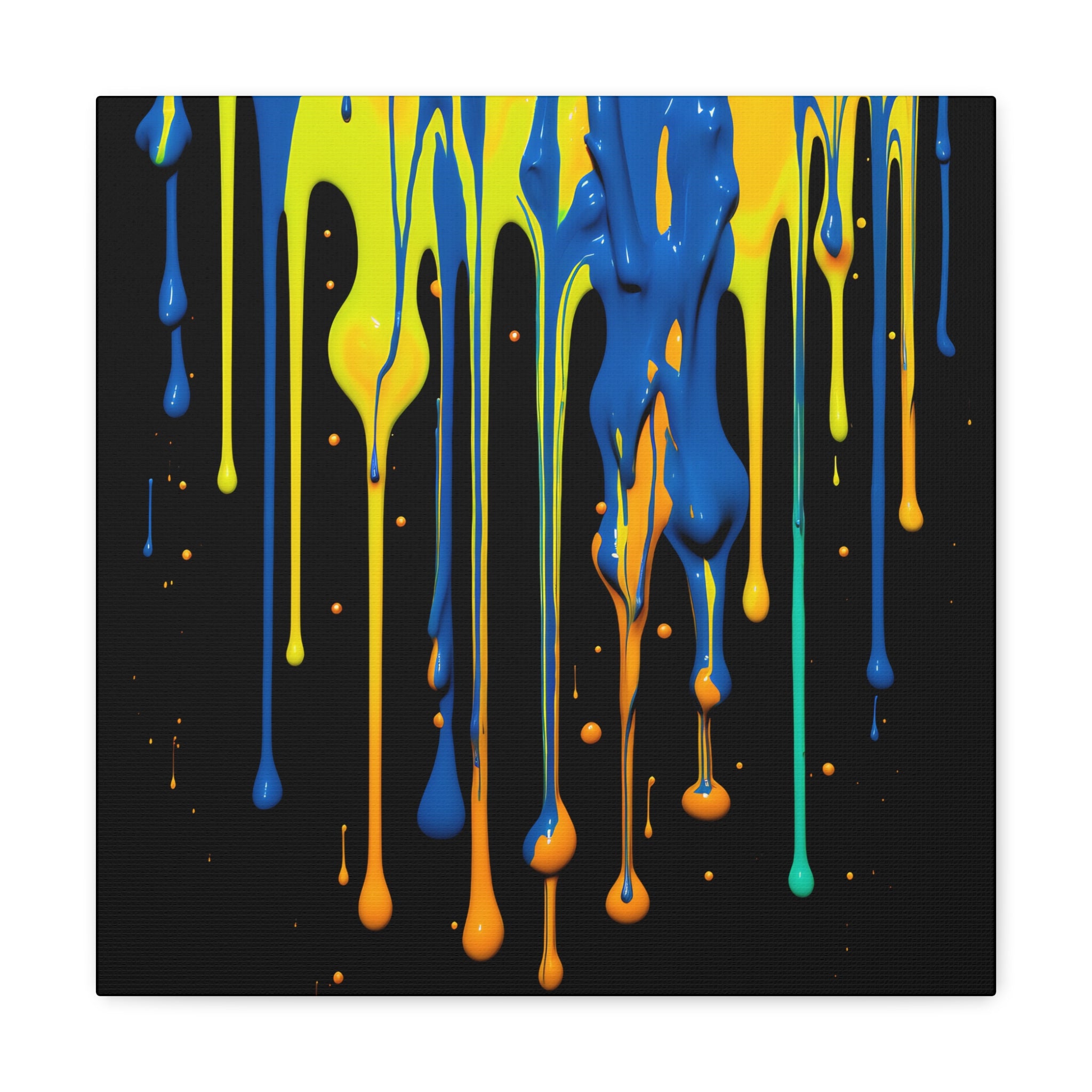 Mesmerizing Meltdown Canvas Print Art