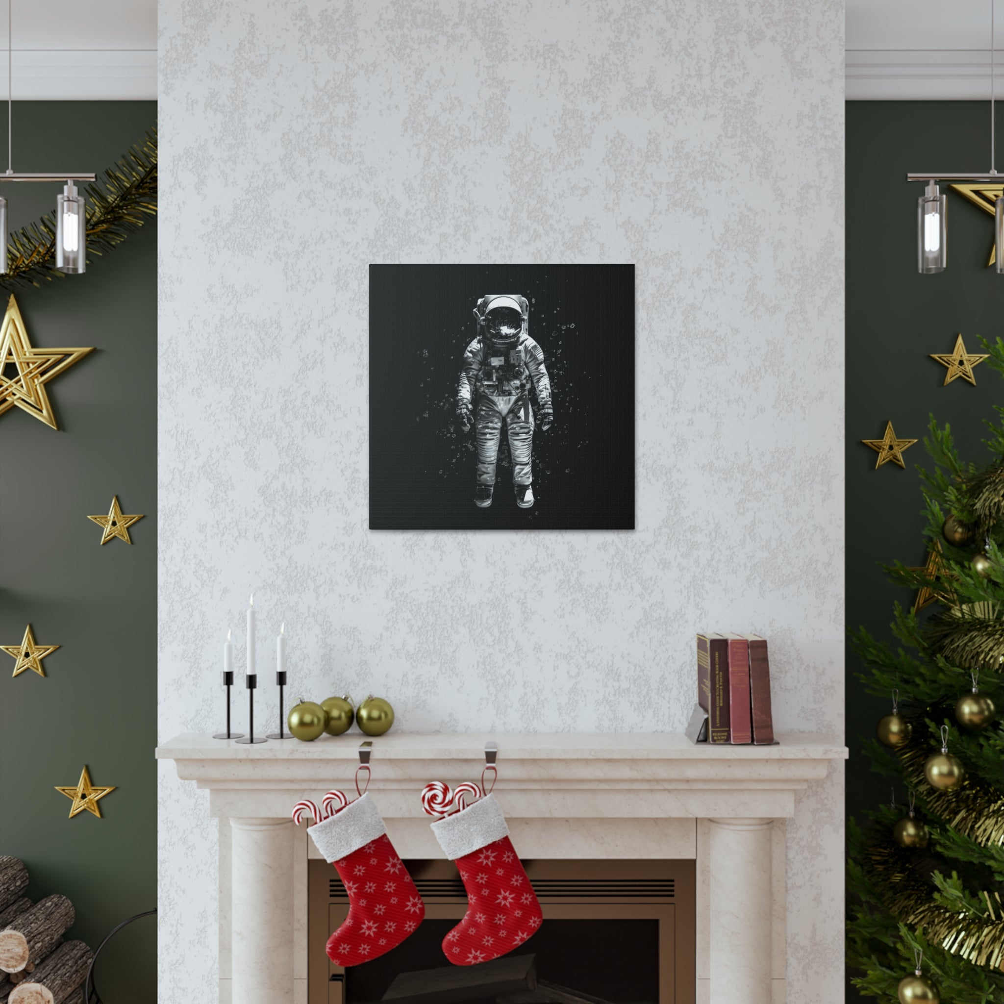 Astronaut Aesthetics Canvas Print Art