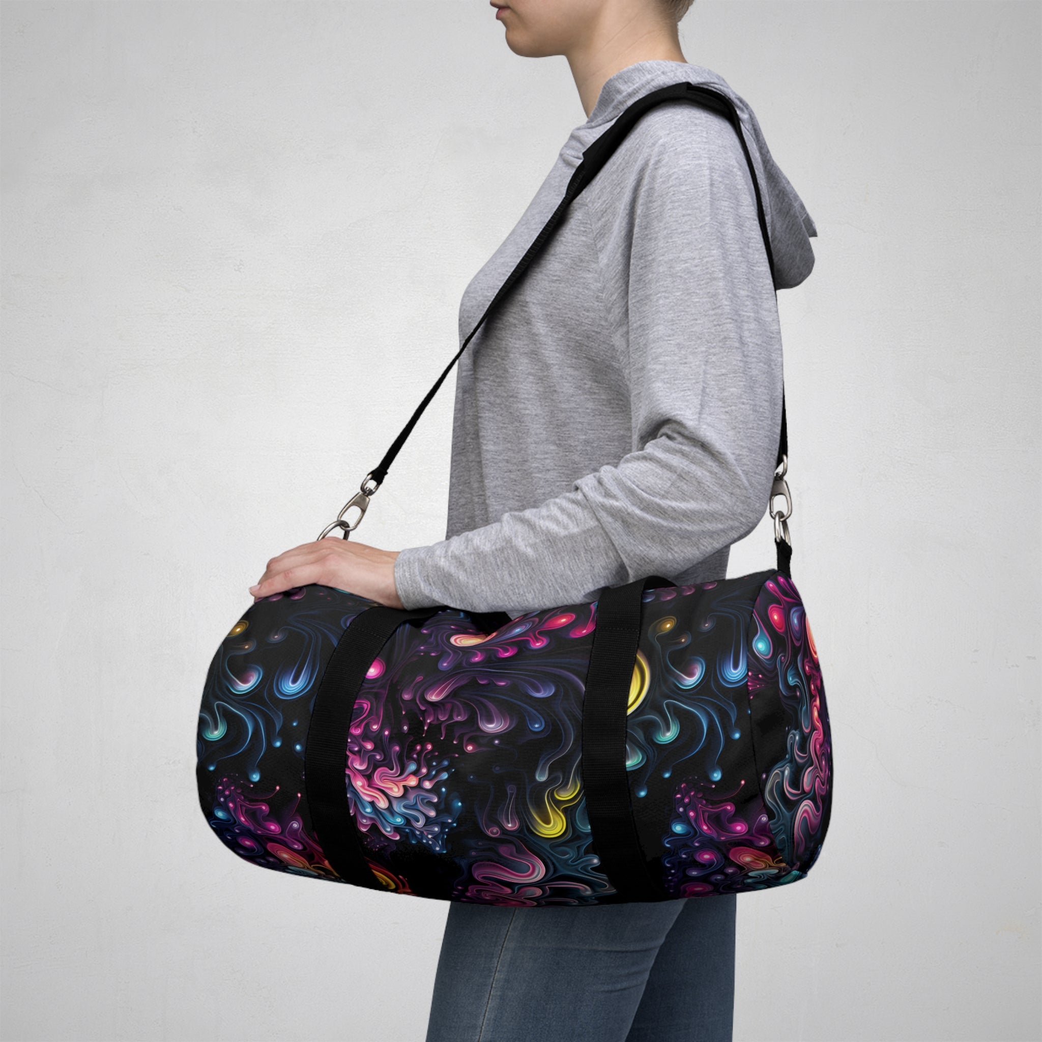 Kaleidoscopic Kinesis Duffel Bag