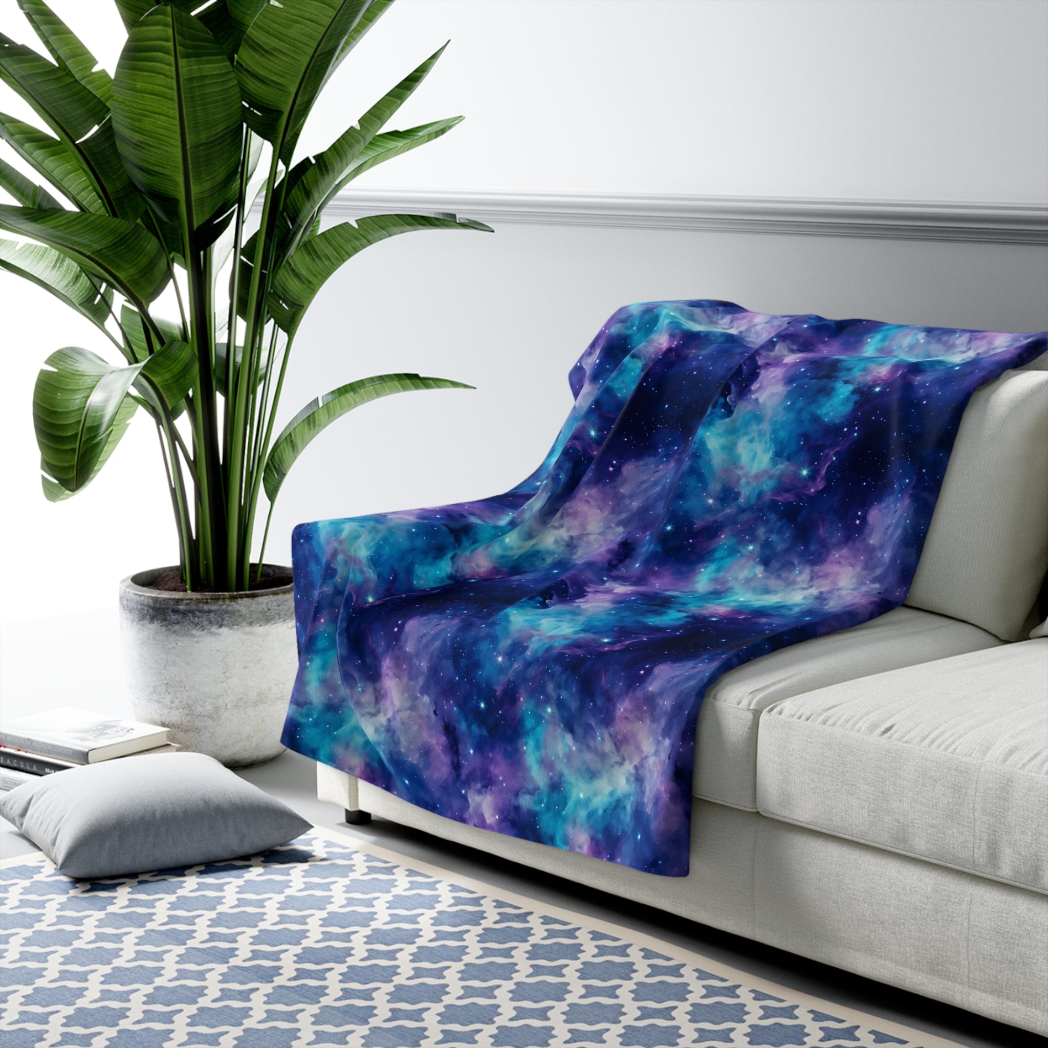 Cosmic Constellation Fleece Blanket