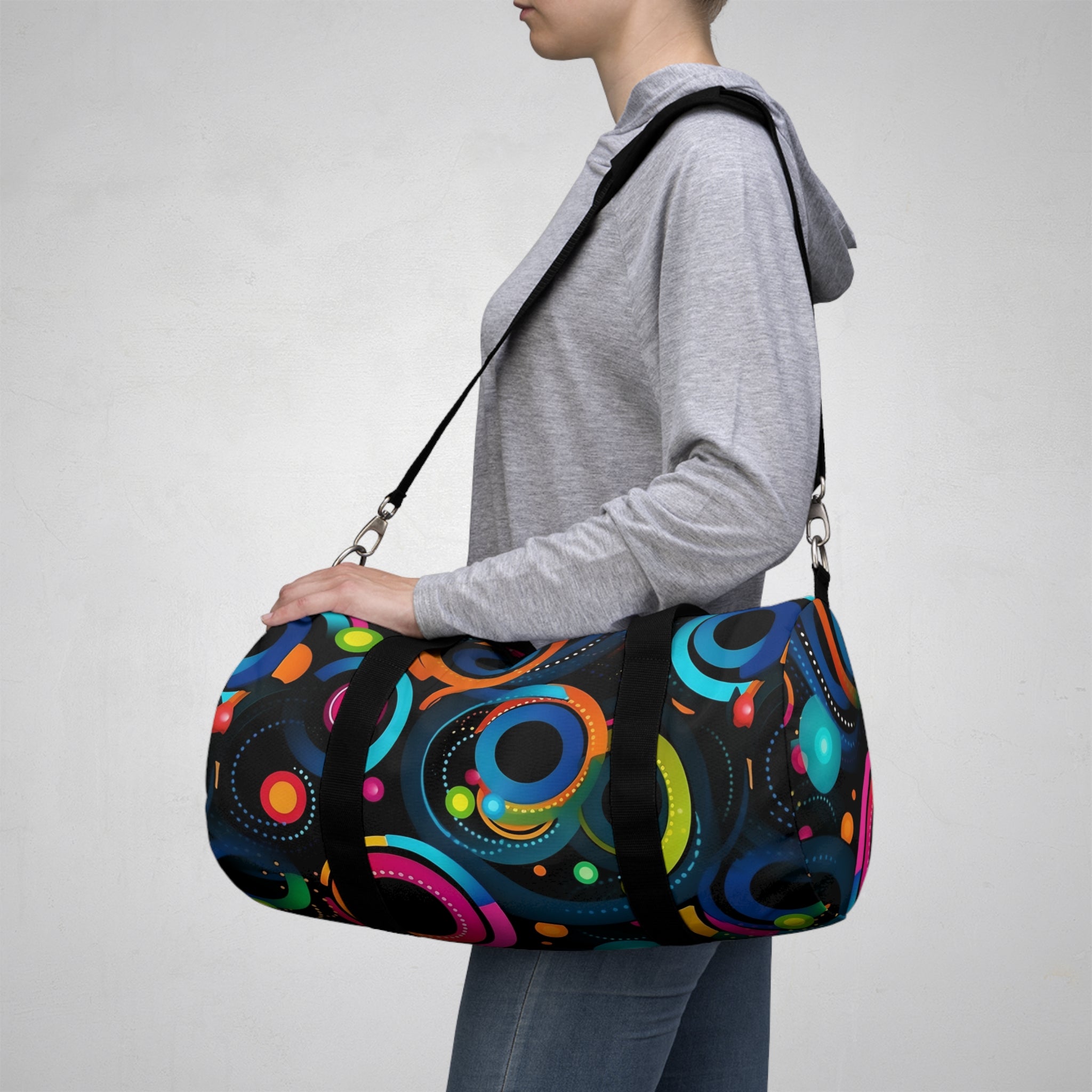 Electric Elegance Duffel Bag