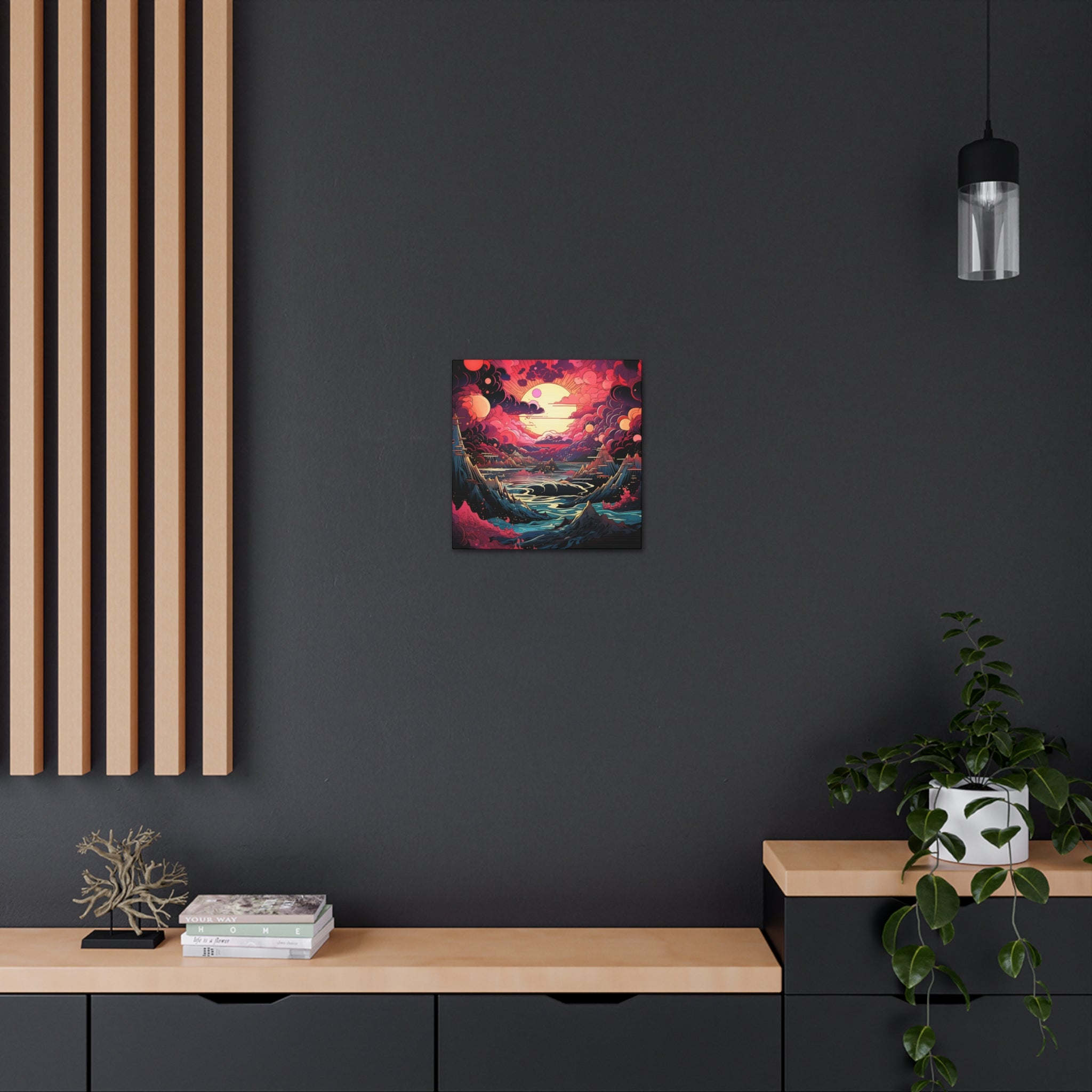 Space Safari Canvas Print Art