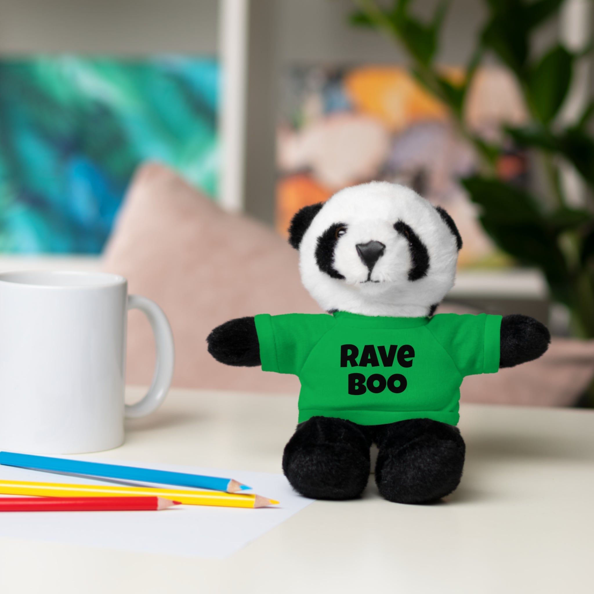 Copy of Copy of Copy of Copy of Best Rave Mom Stuffed Animal with Tee