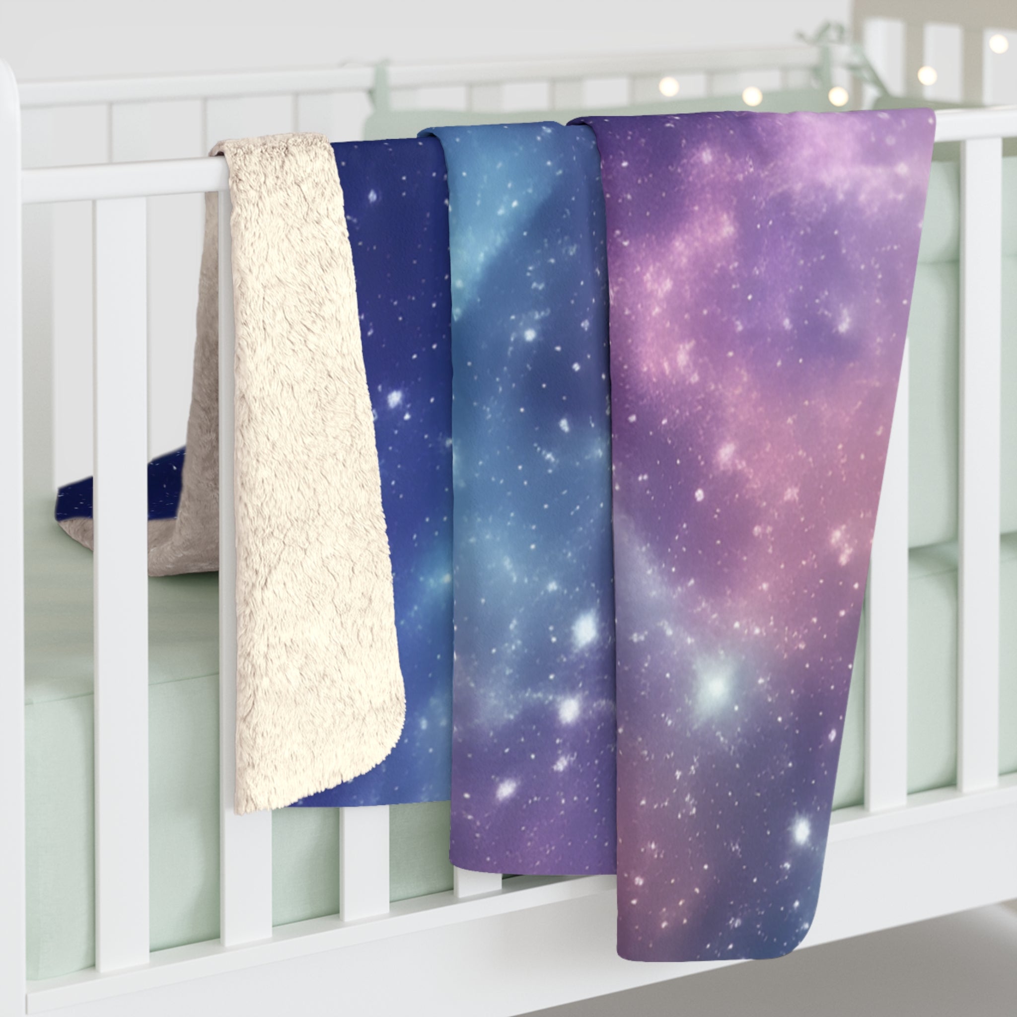 Starry Nightwalker Fleece Blanket