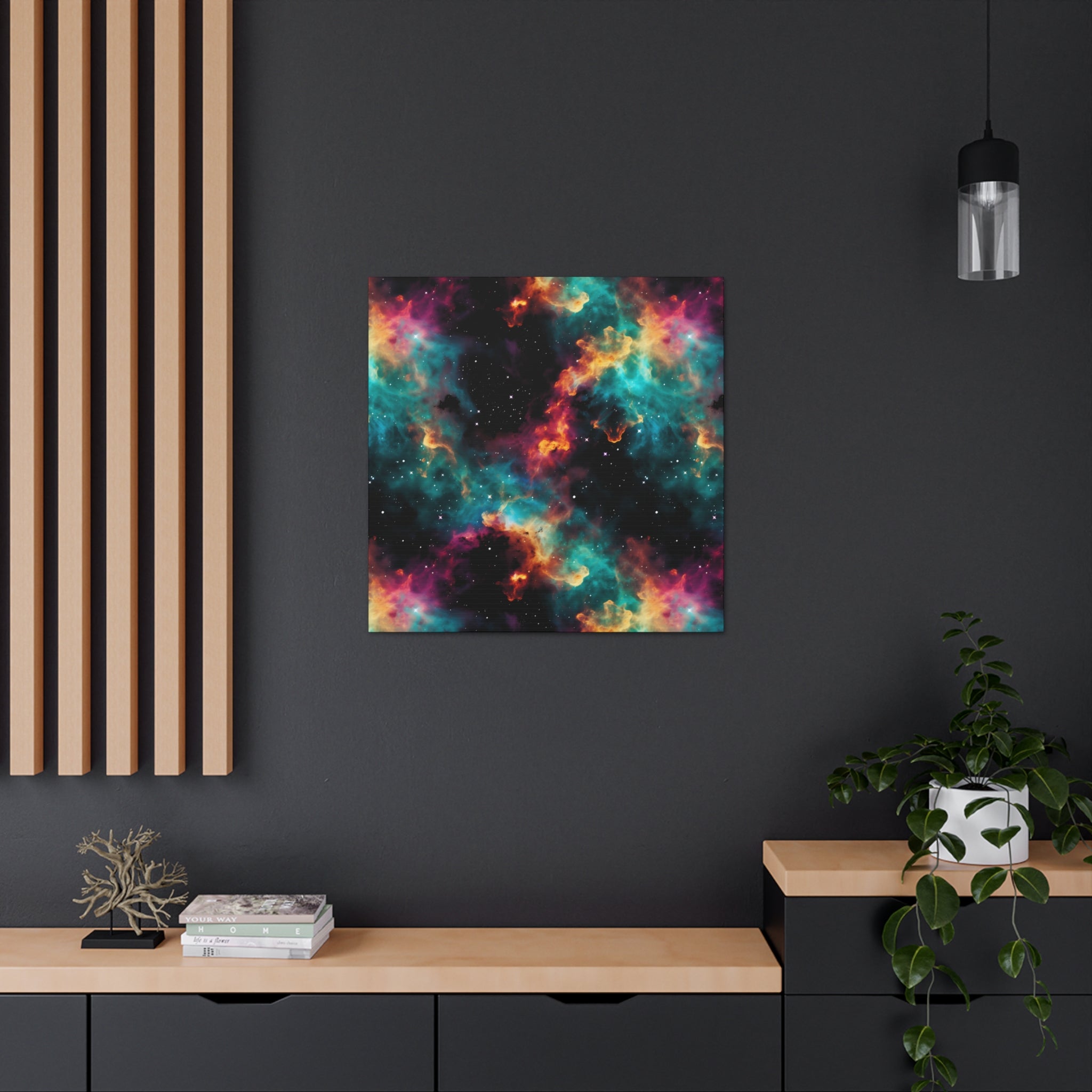 Nebula Nostalgia Canvas Print Art