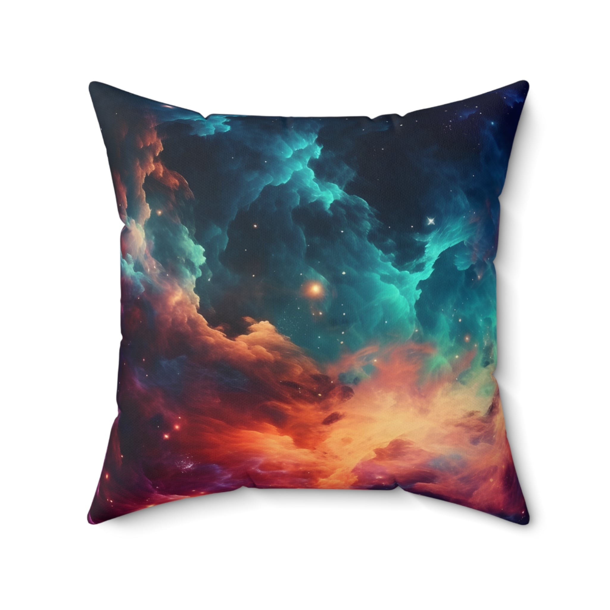 Supernova Stomper Square Pillow