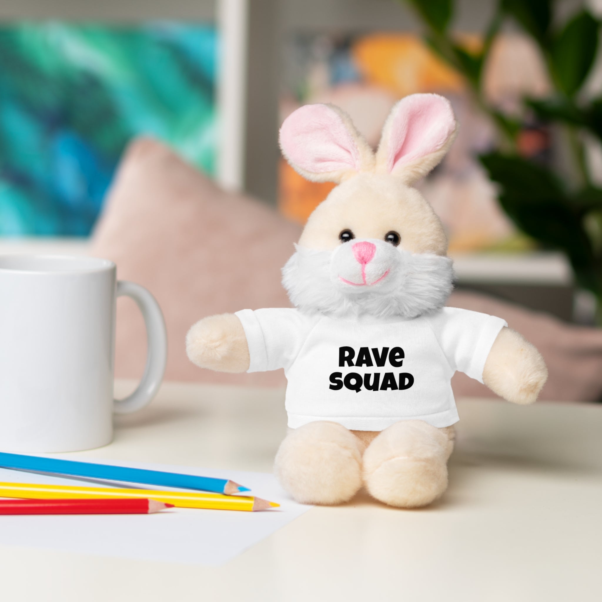 Rave Squad Stuffed Animal with Tee