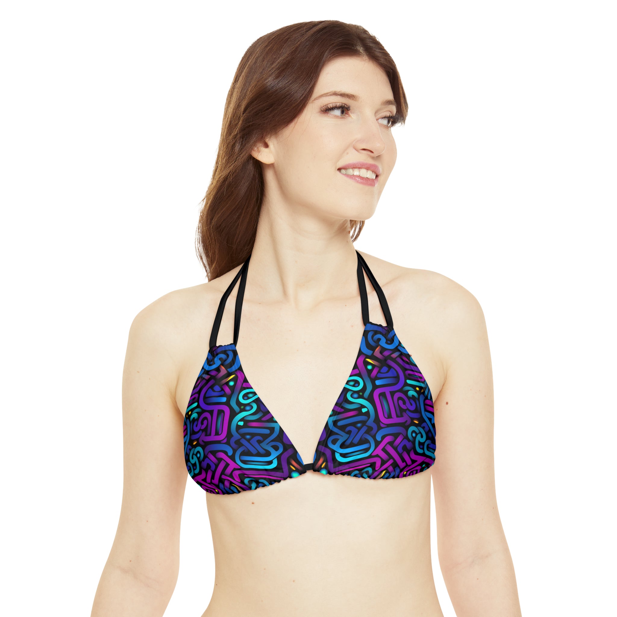 Divine Dodecahedron Strap Bikini Set