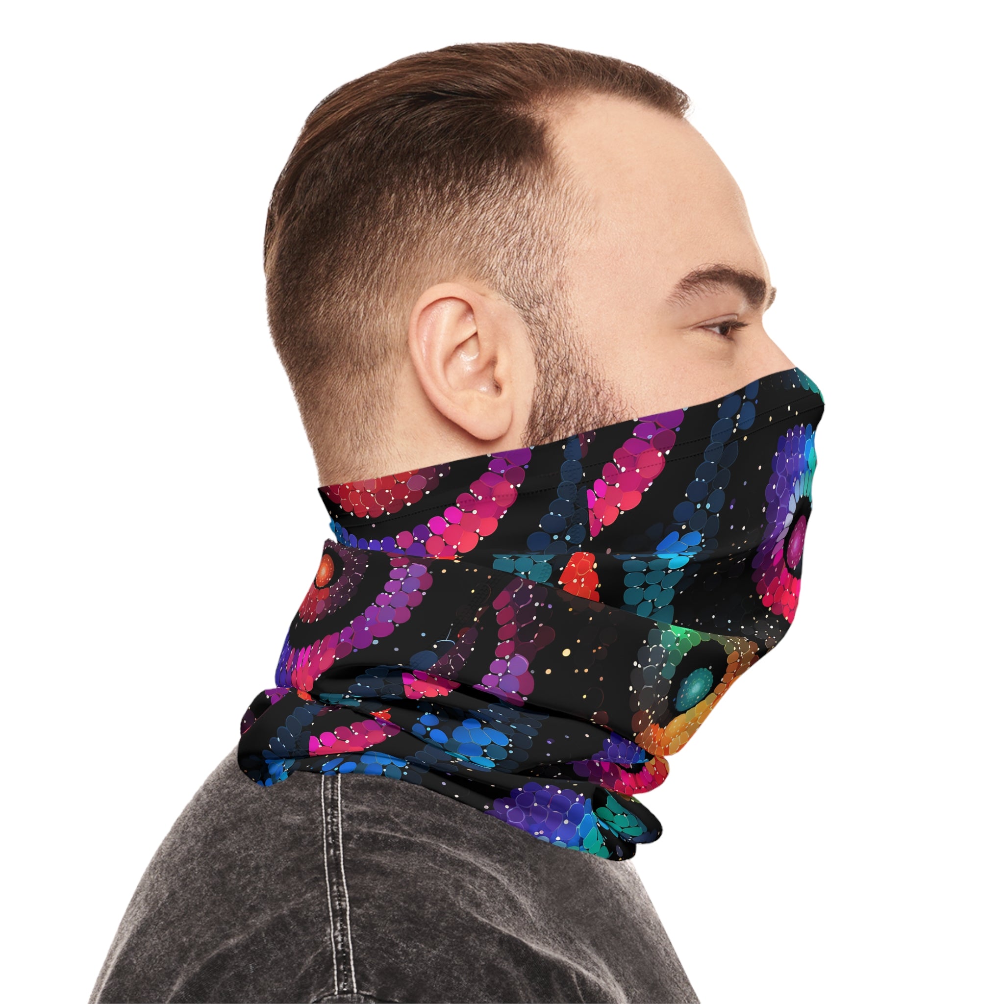 Swirling Serenade Bandana Rave Mask