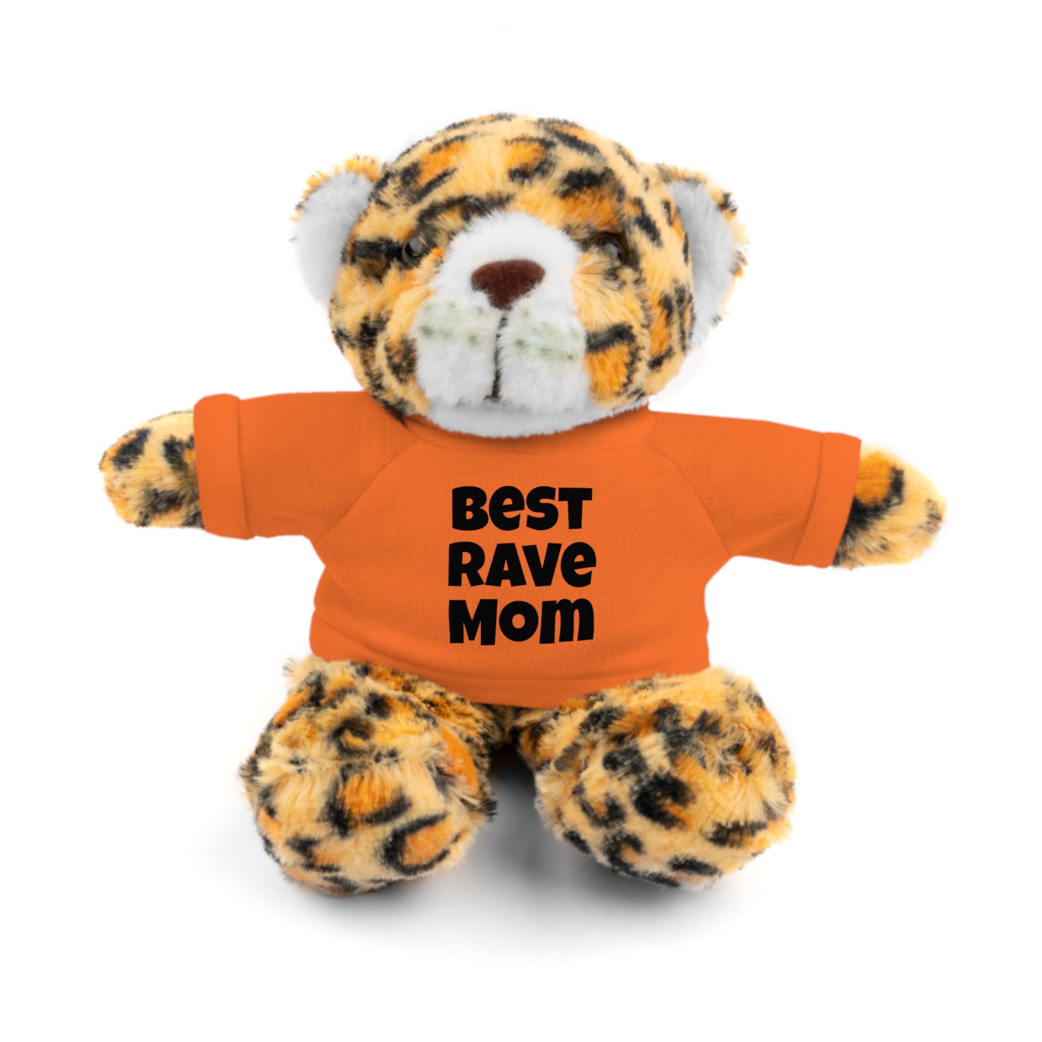 Best Rave Mom Stuffed Animal with Tee