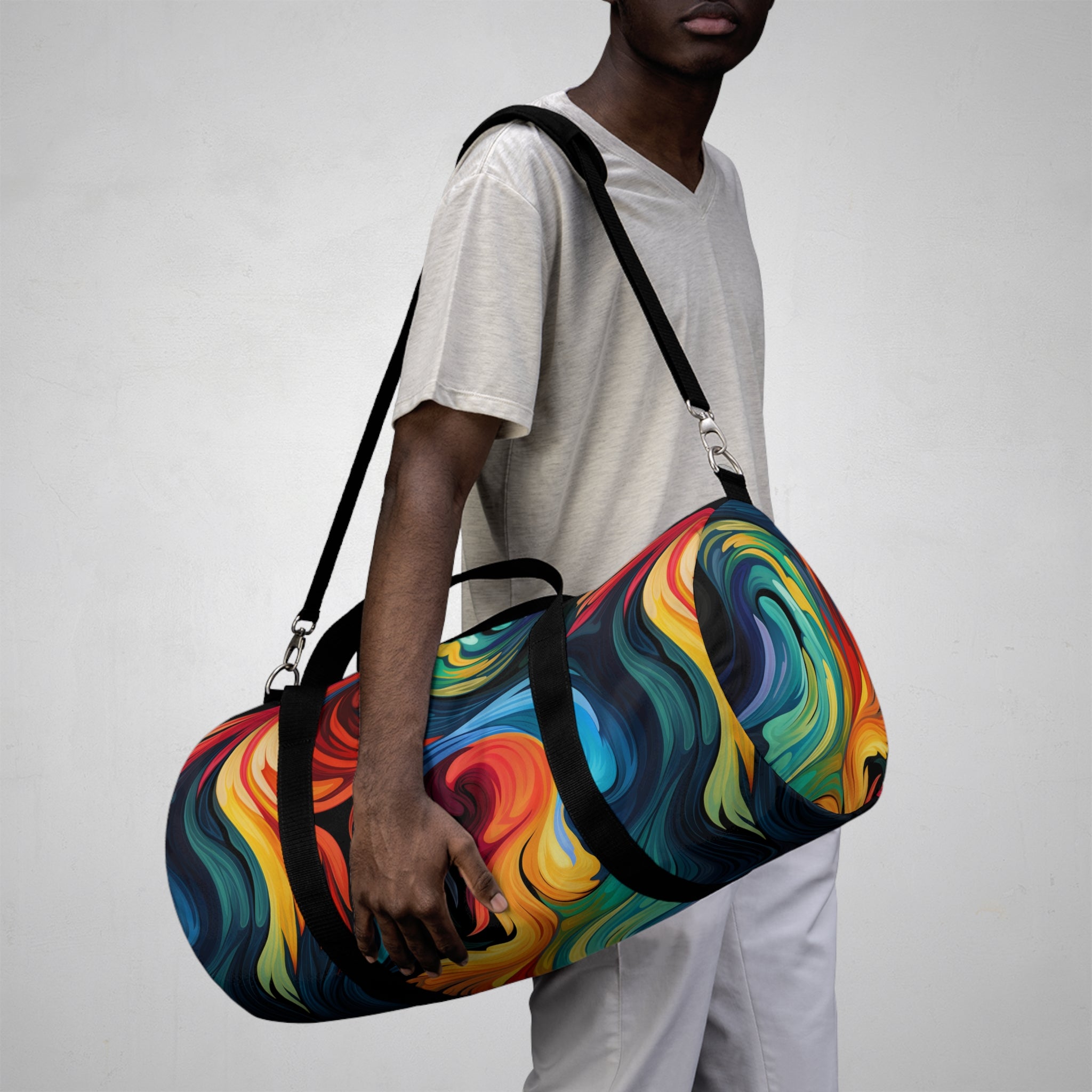 Technicolor Tranquility Duffel Bag