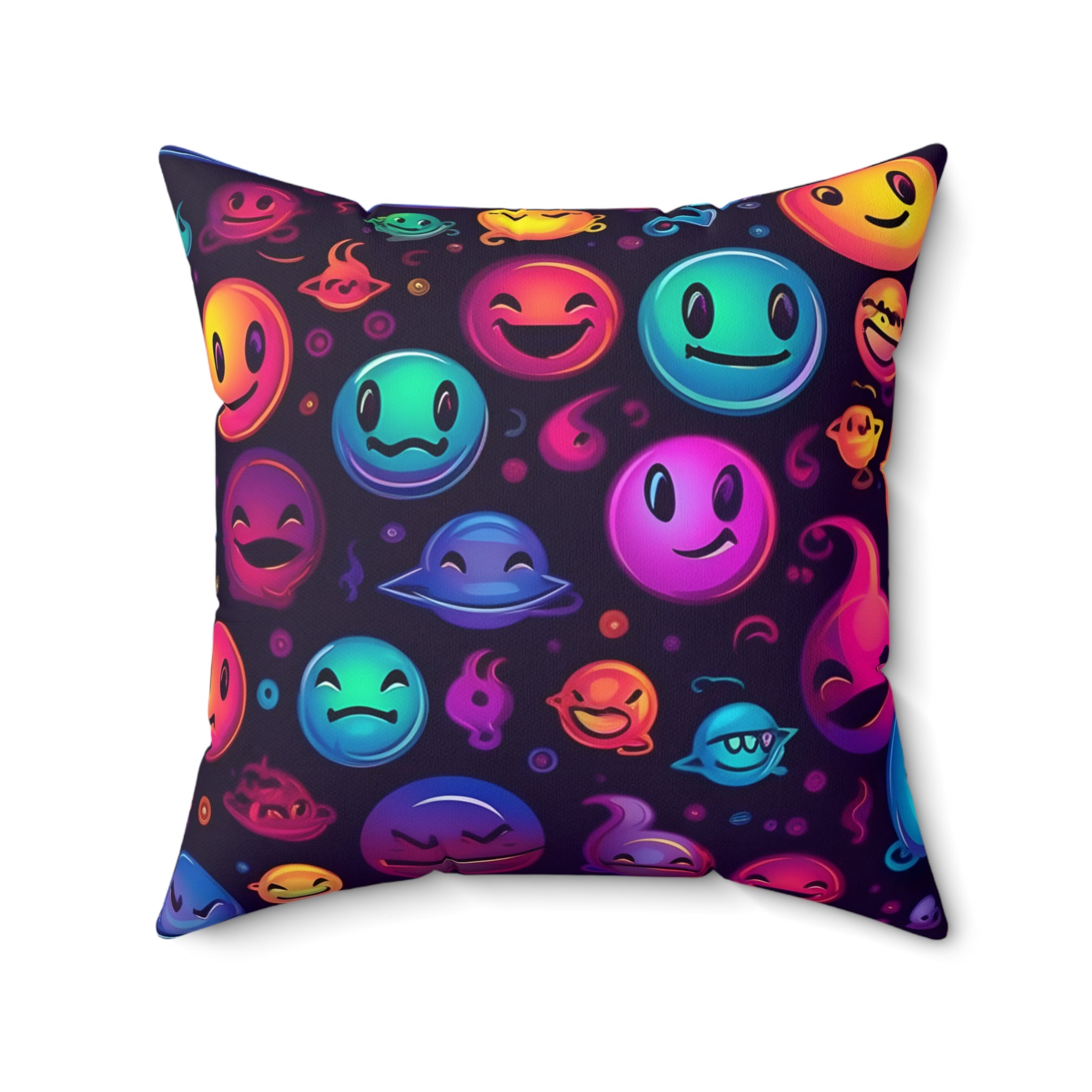 Jovial Jump Square Pillow