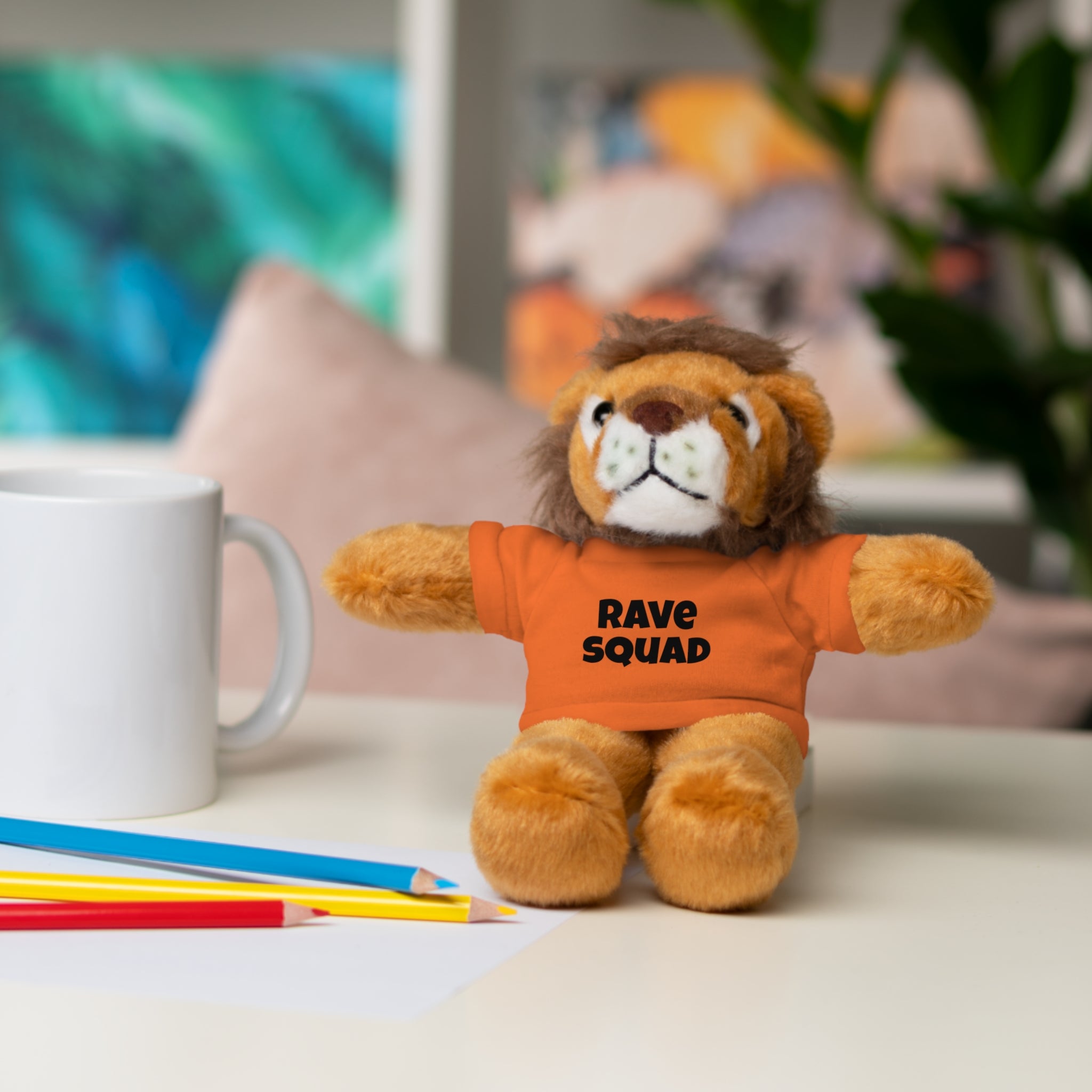 Rave Squad Stuffed Animal with Tee