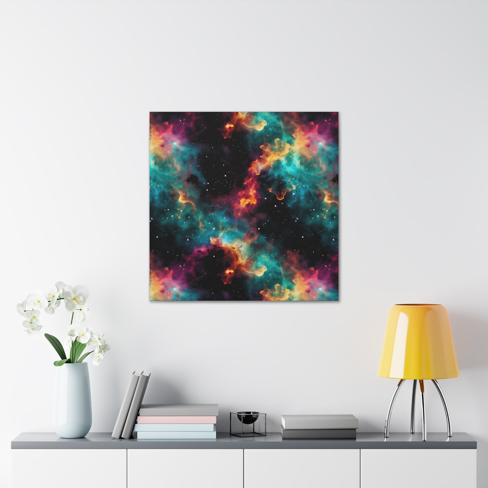 Nebula Nostalgia Canvas Print Art