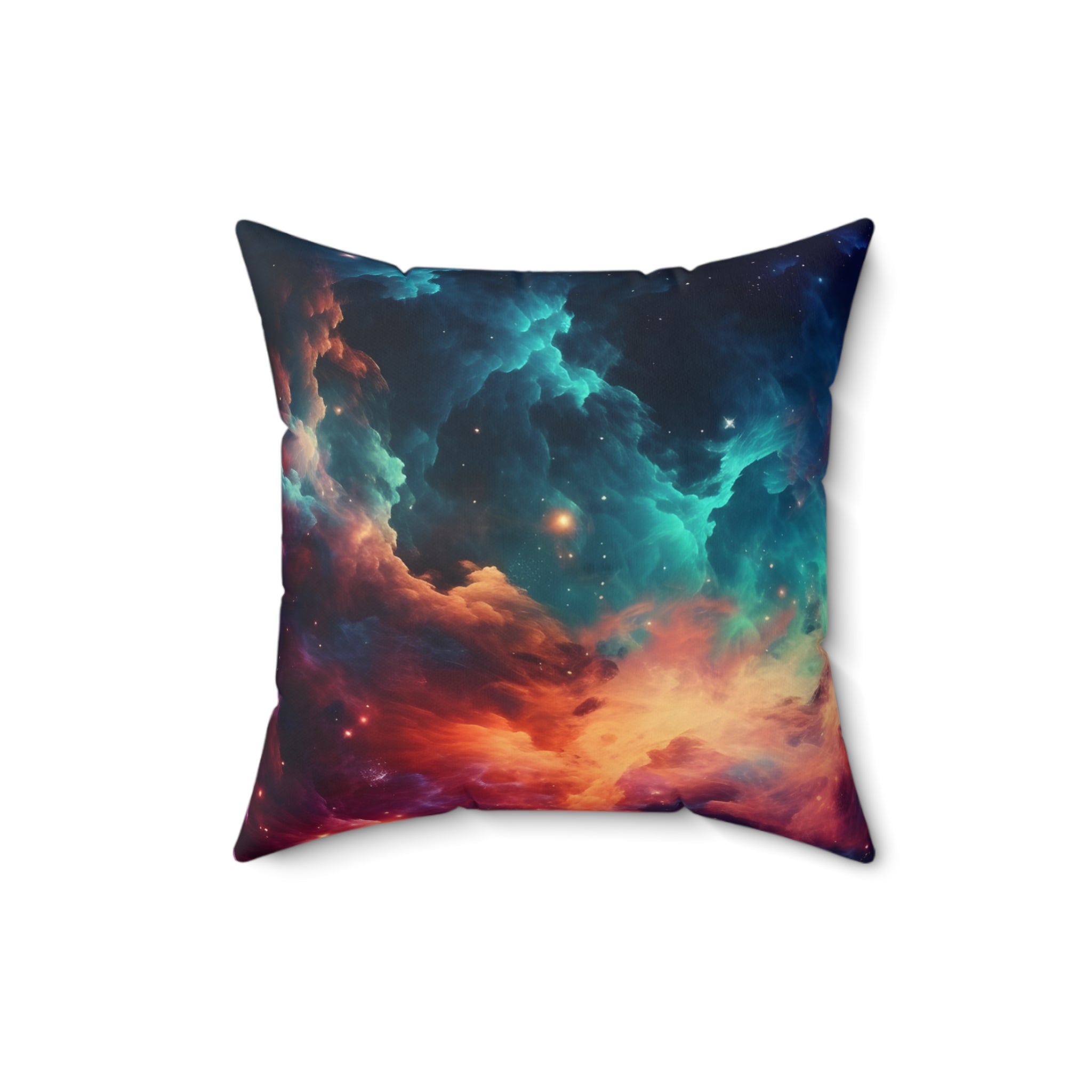 Supernova Stomper Square Pillow