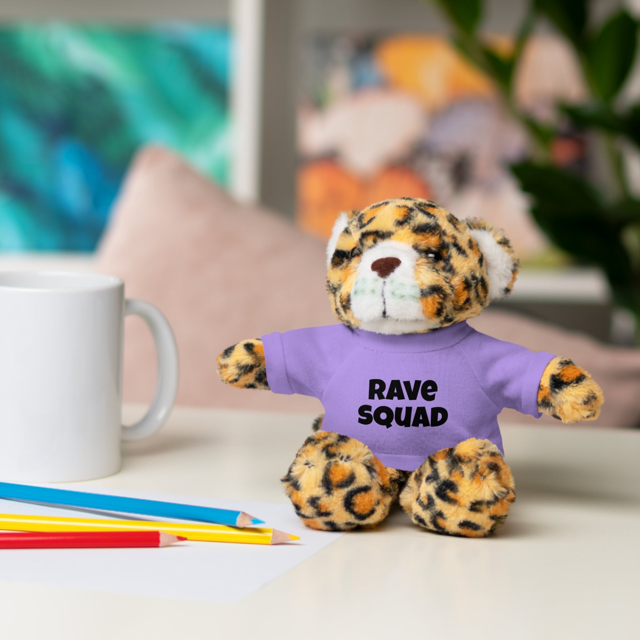 Rave Squad Stuffed Animal with Tee