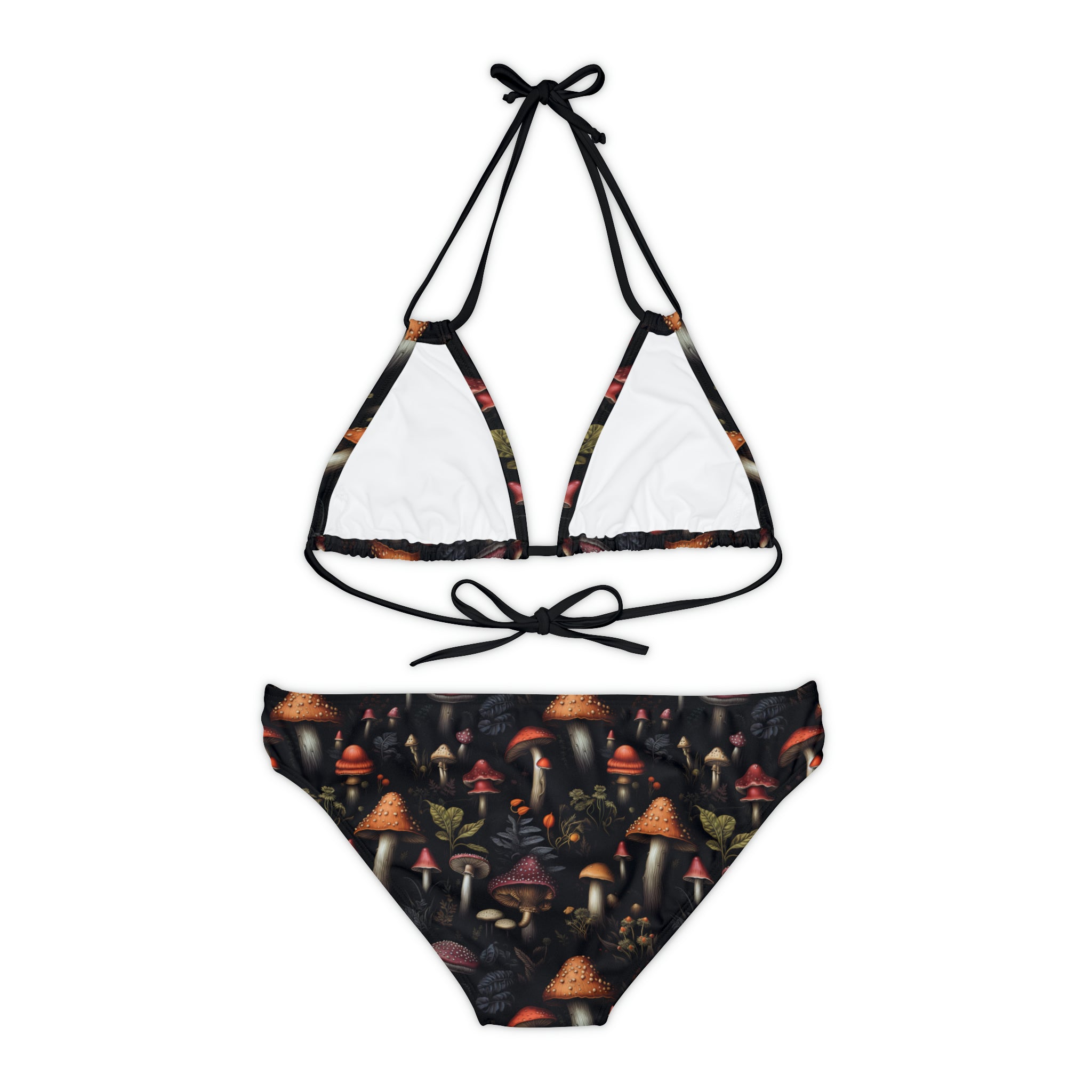 Trippy Toadstools Strap Bikini Set