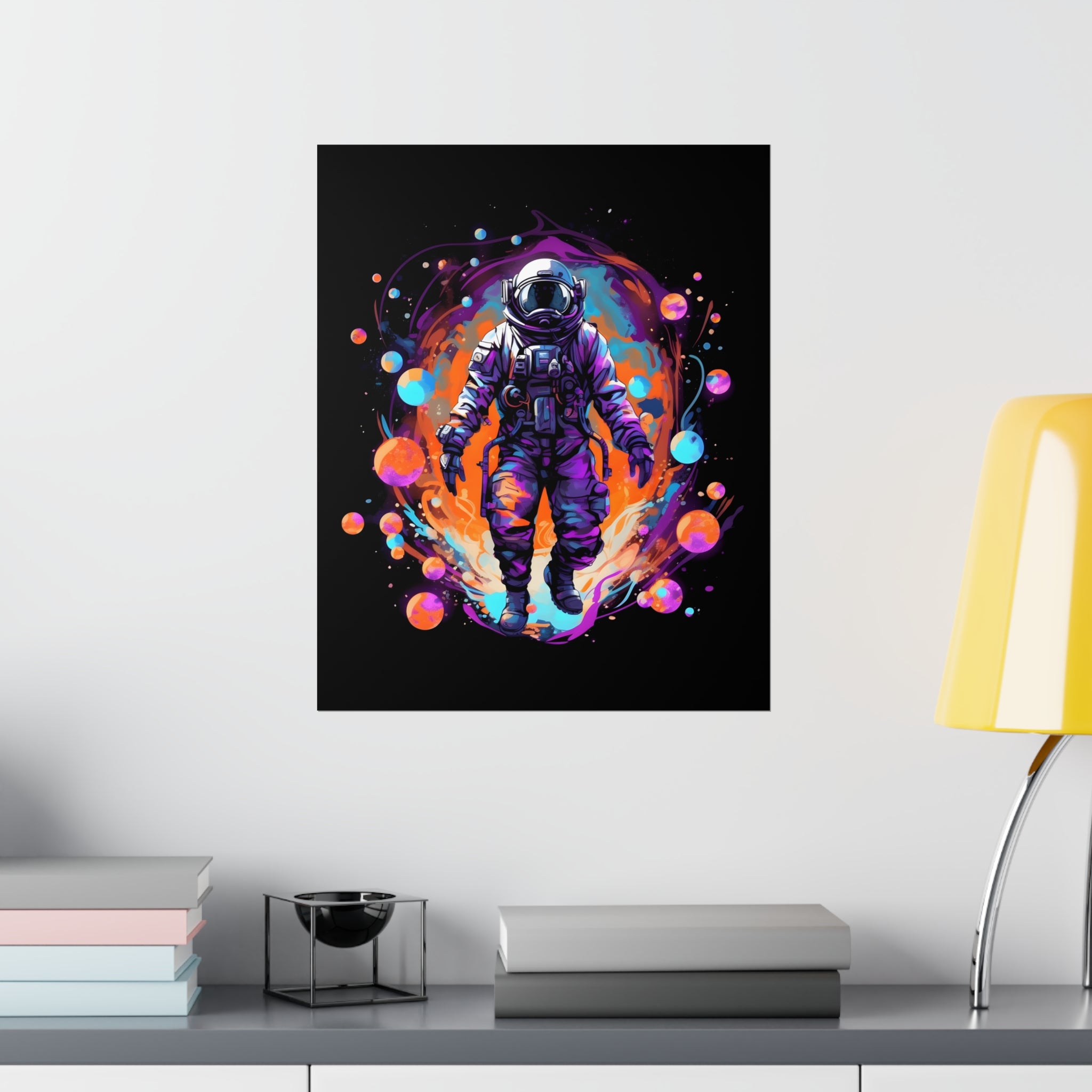 Space Age Style Premium Matte Poster