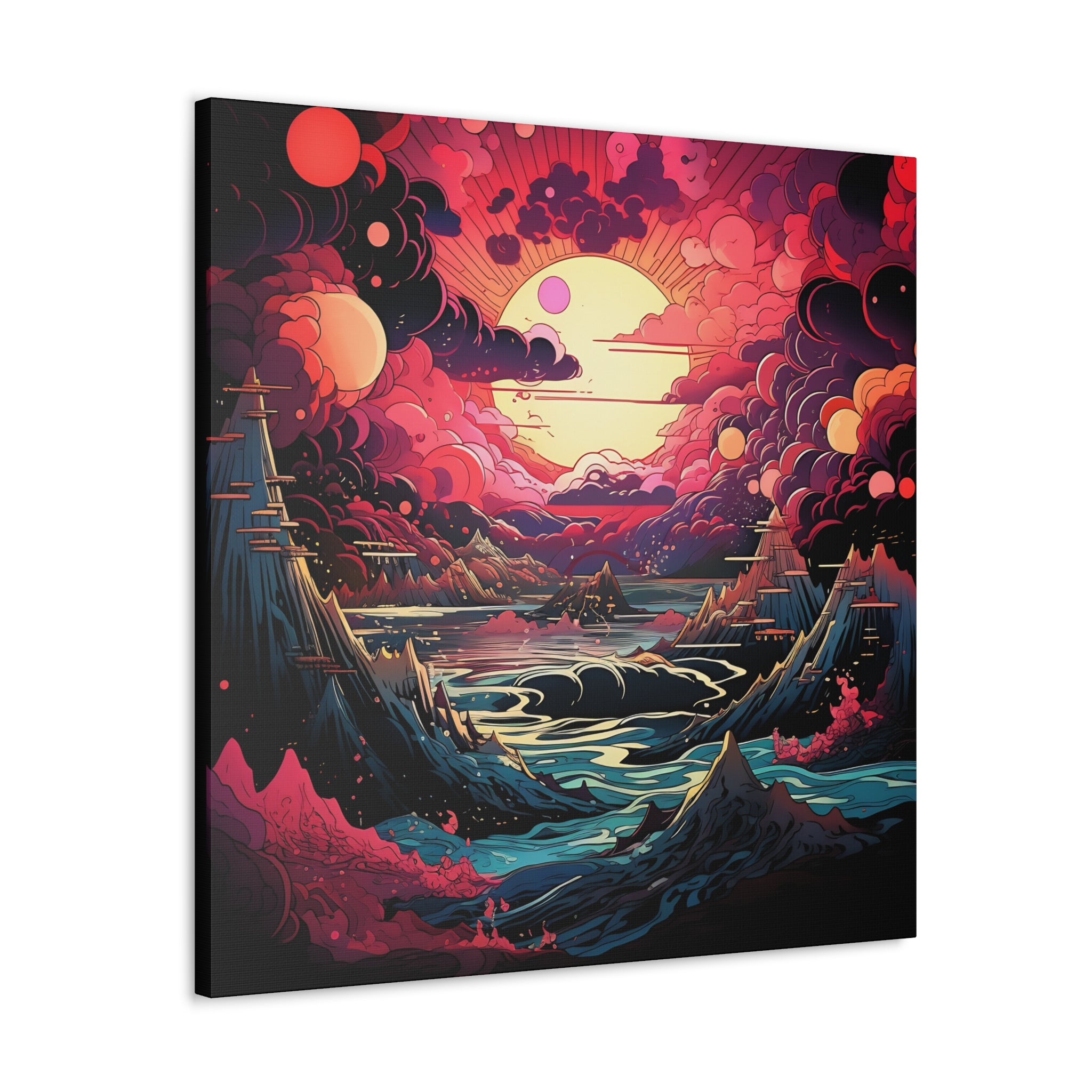 Space Safari Canvas Print Art