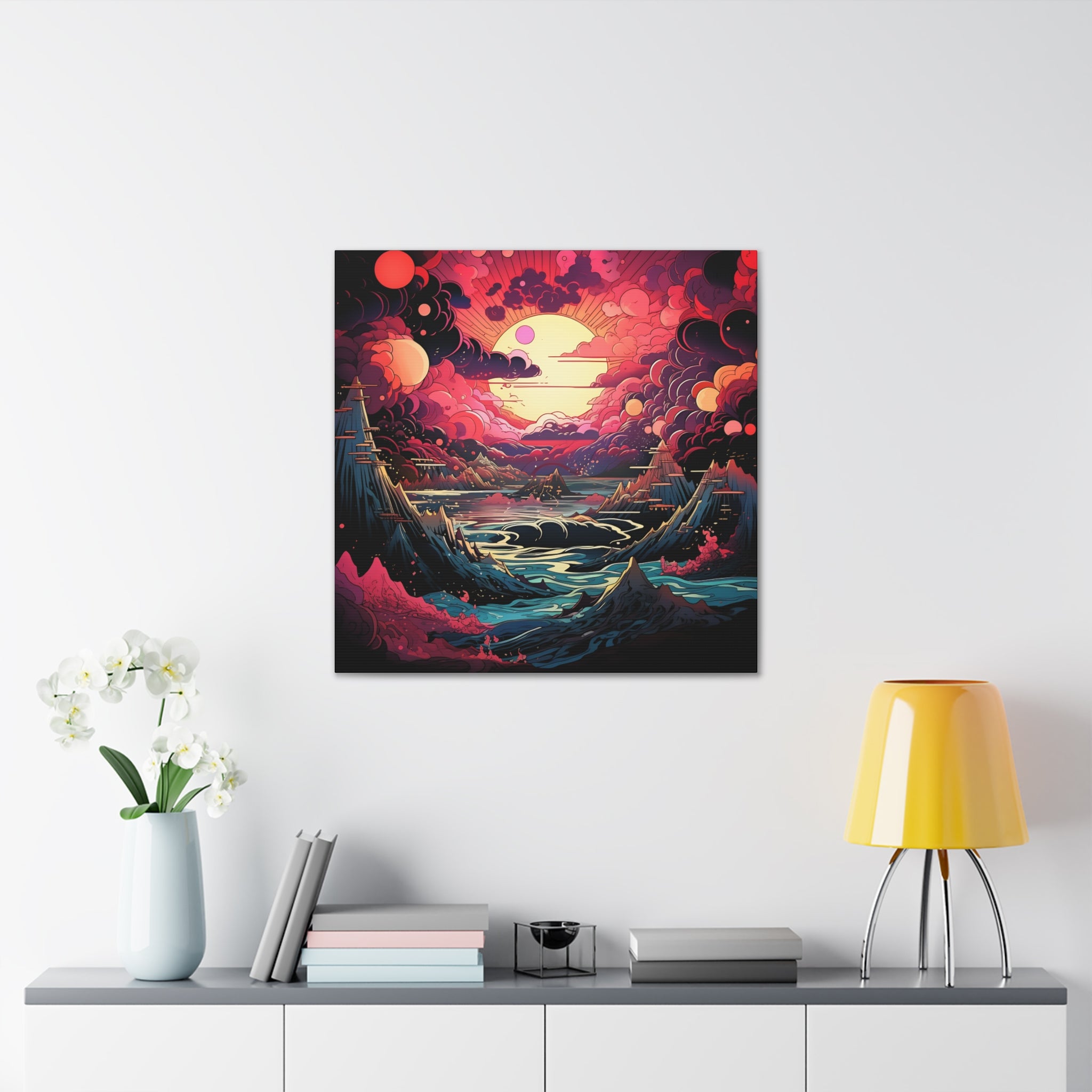 Space Safari Canvas Print Art