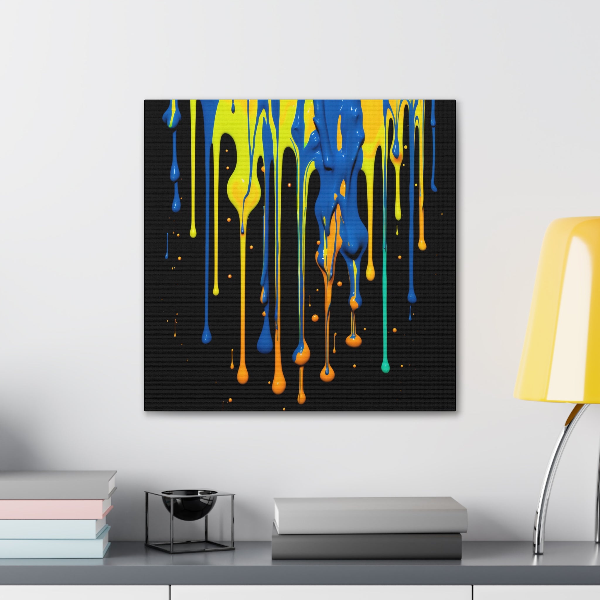 Mesmerizing Meltdown Canvas Print Art